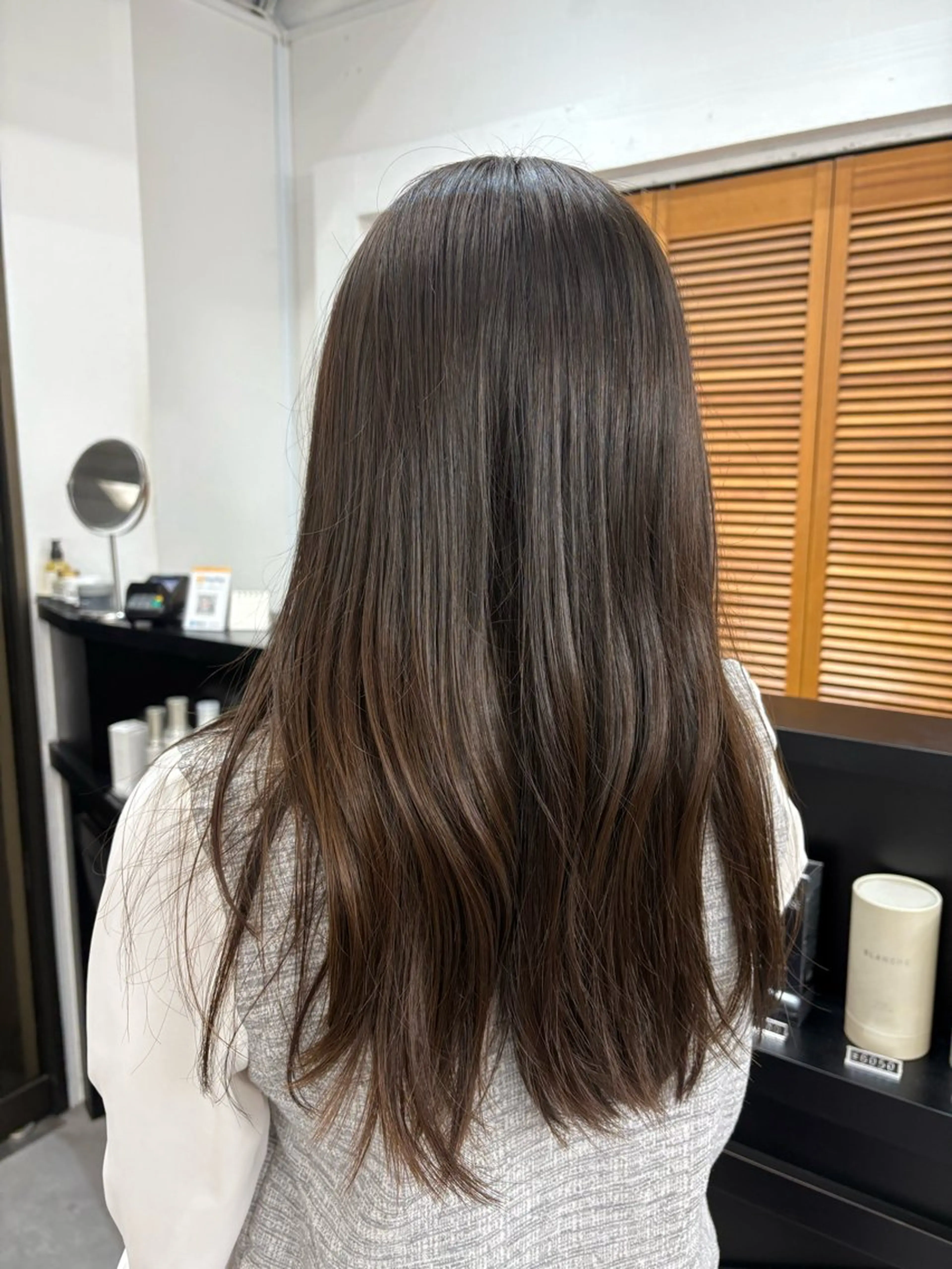 ロング KOHEI/カラー• 縮毛矯正モデル募集のヘアスタイル