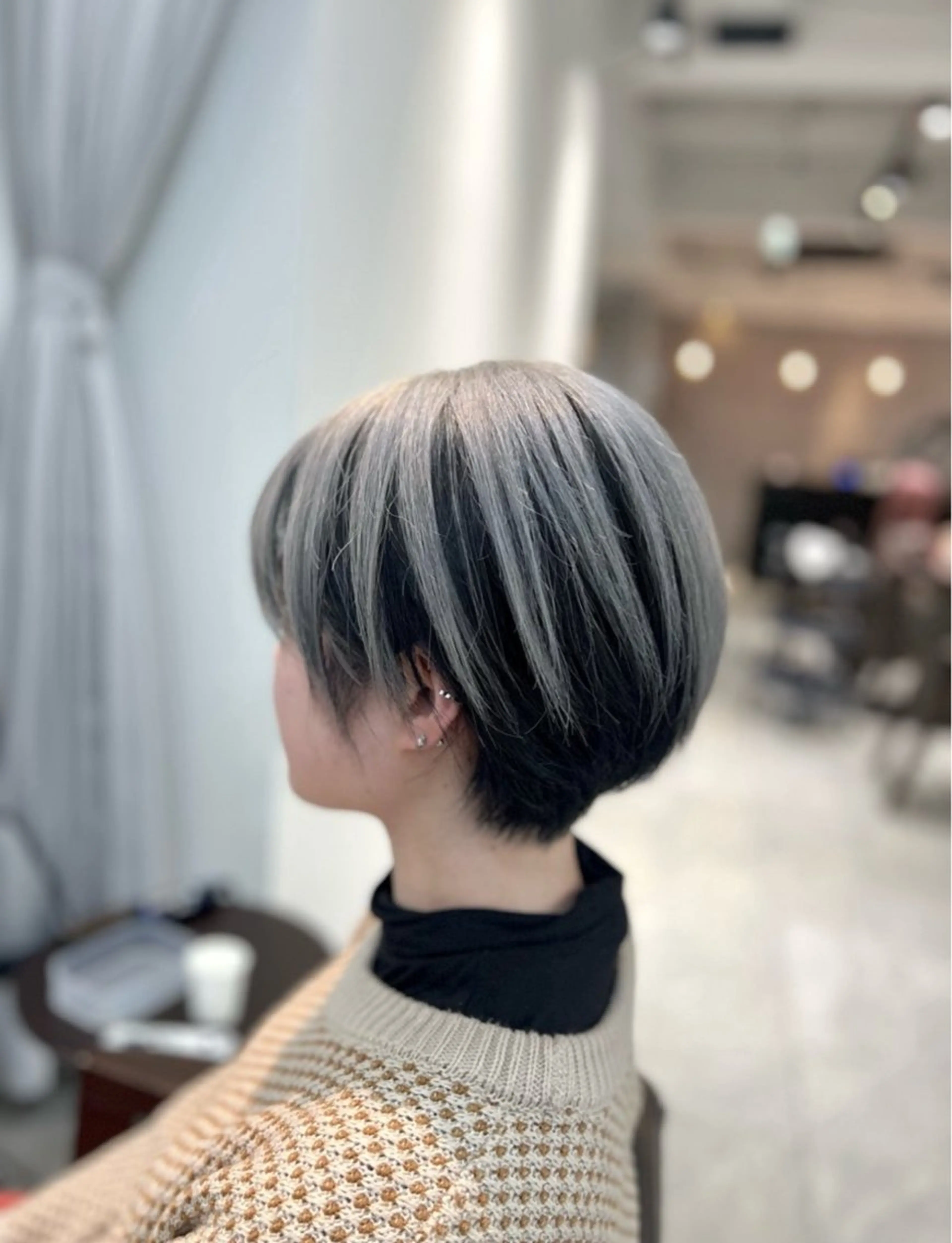 ミディアム カラー ヘアカラー トリートメント ヘッドスパ ヘアセット 🌈インナーカラー ‘ショウマ’🌈のヘアスタイル
