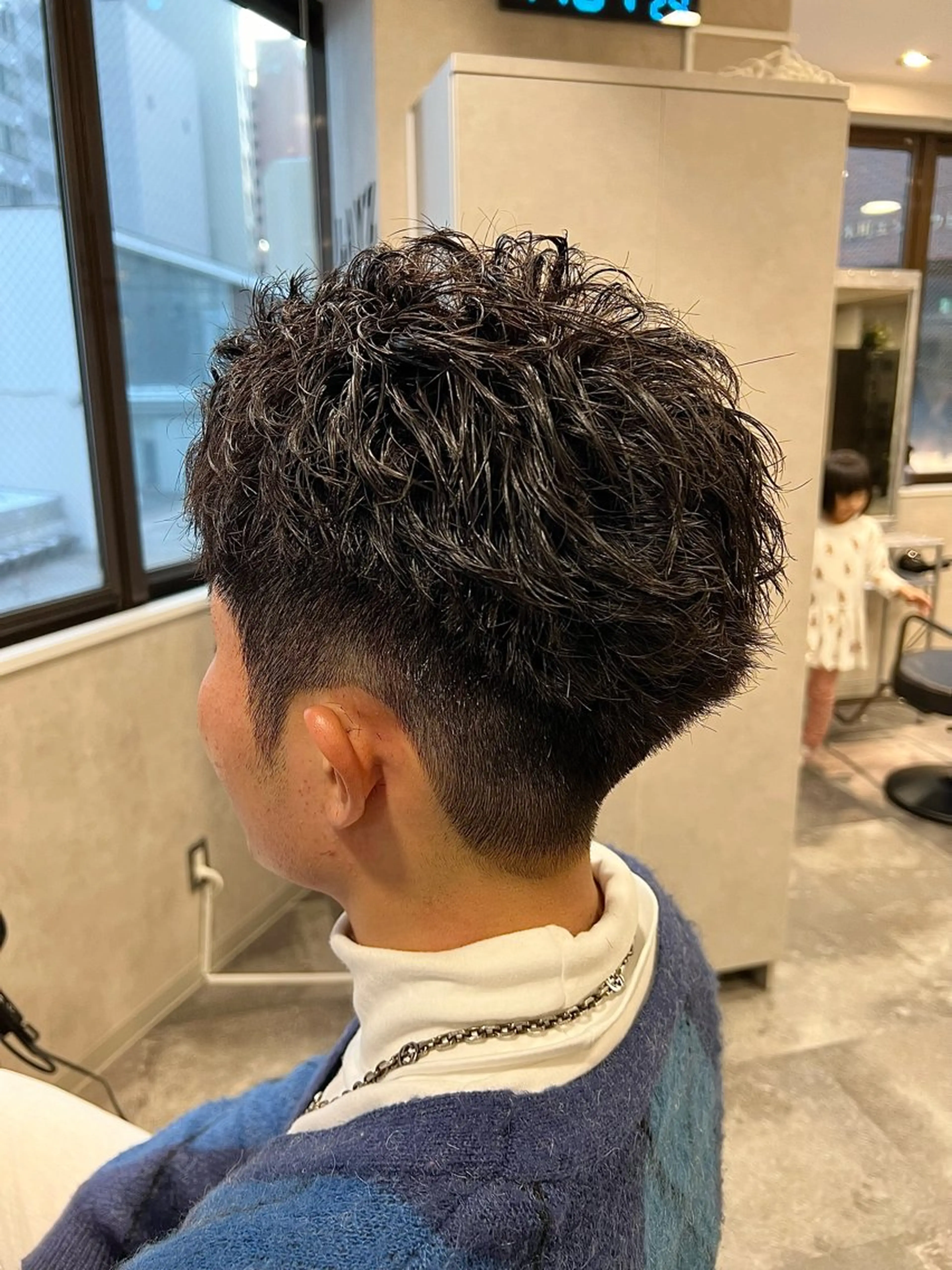 ショート カラー パーマ ヘアアレンジ メンズ メンズパーマ スパイキーショート ツイストスパイラルパーマ ショートヘア スパイラルパーマ メンズ特化/カラー/ パーマ/ケイシンのヘアスタイル