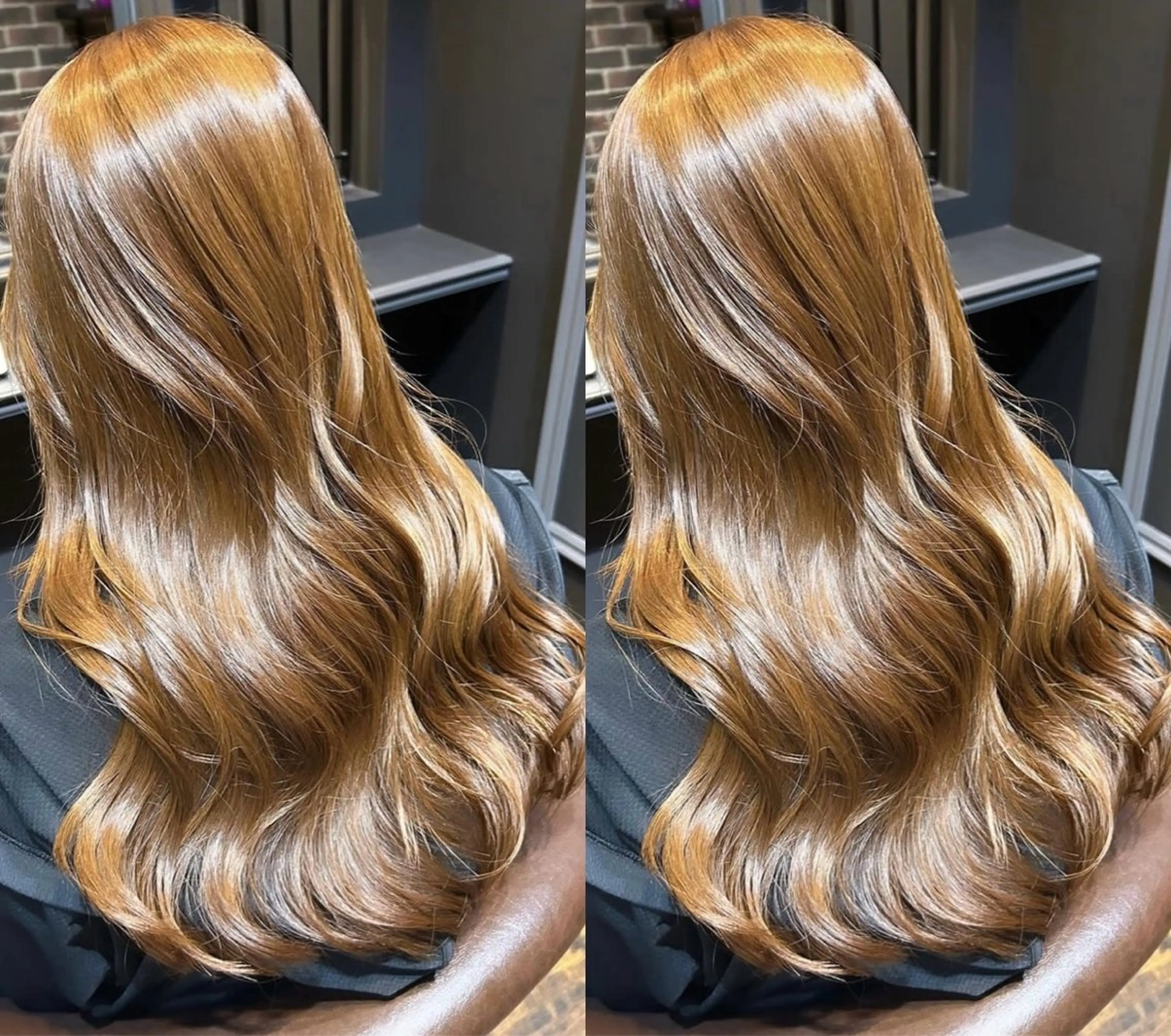 ロング カラー ヘアアレンジ カット ヘアカラー トリートメント 梅木 李奈のヘアスタイル