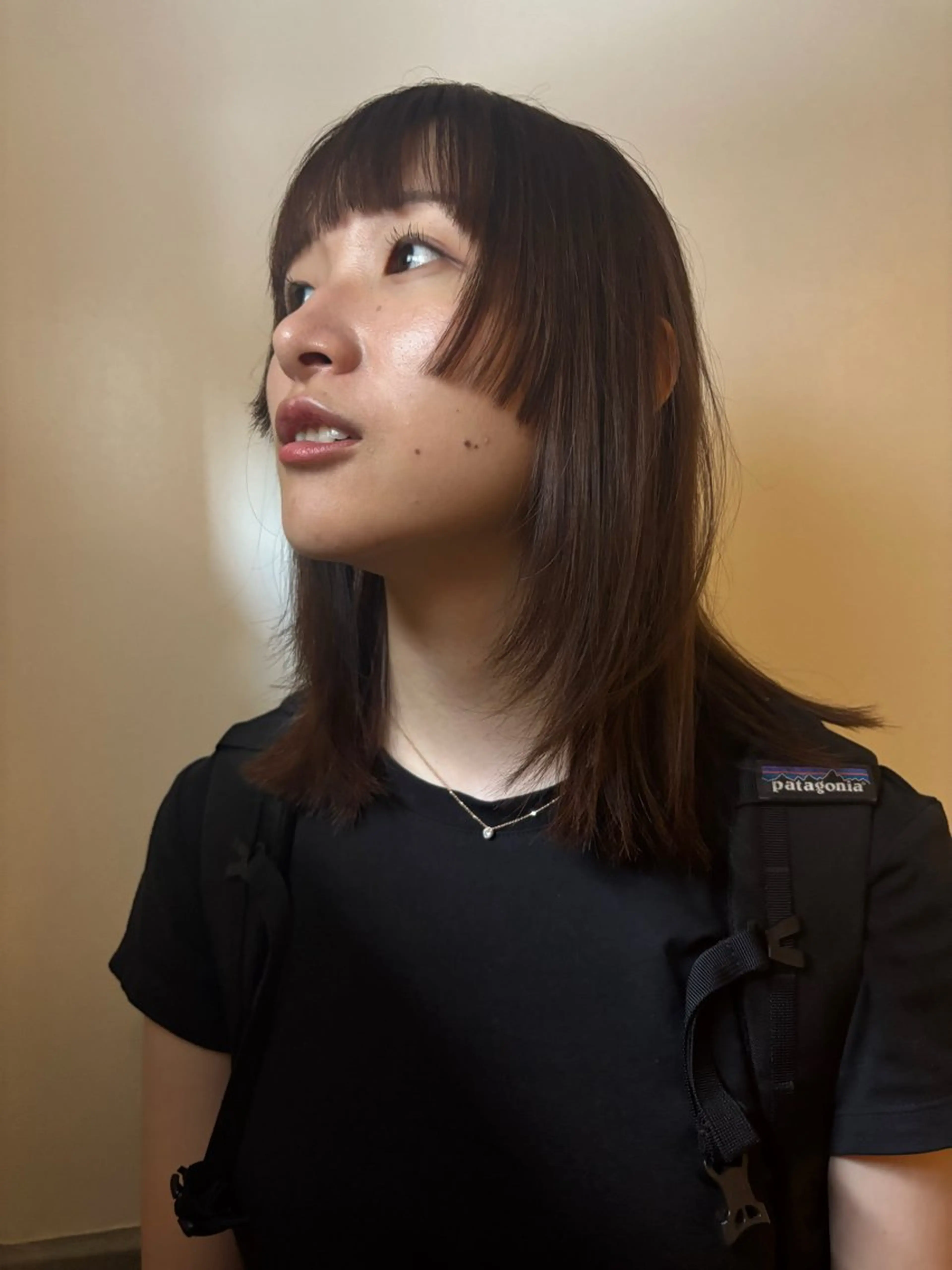 顔まわりカット+ブリーチ無しダブルカラー+補修トリートメントの写真
