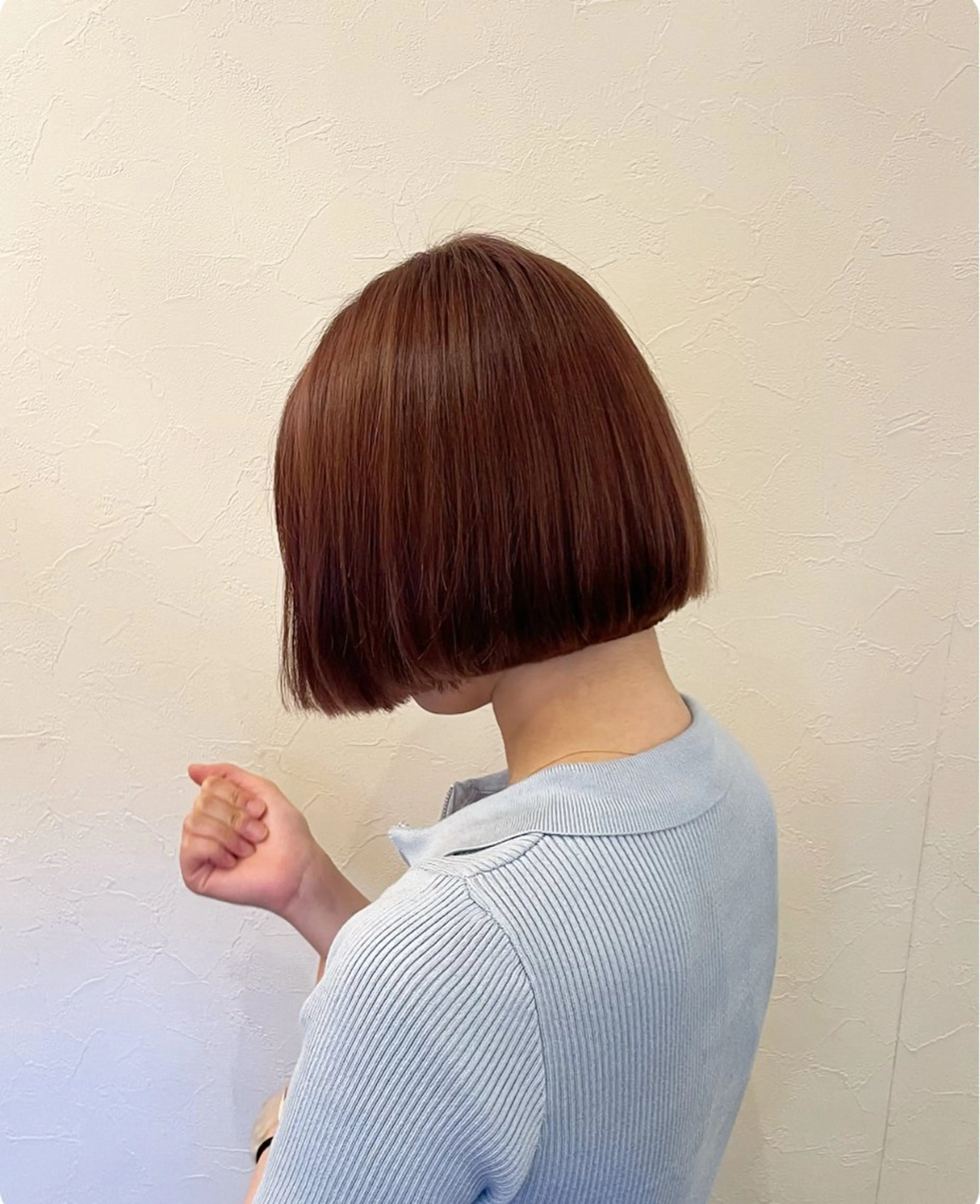 💛ᩚカットカラー💛ྀི【3-5cm切れる方】ボブの方用（ボブくらいの長さにしたい方用）[カットのみの場合は1時間の写真