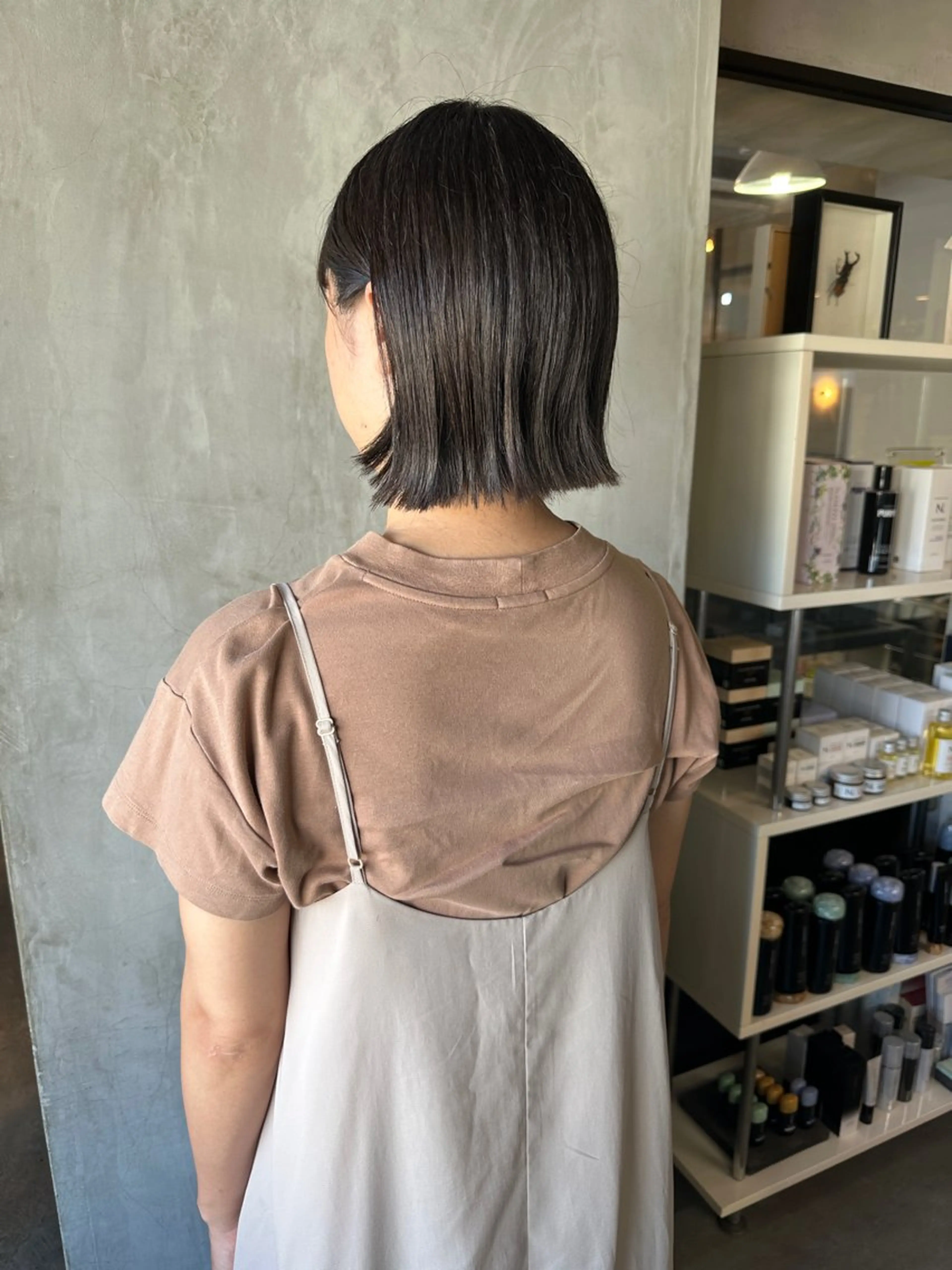 ショート カラー ヘアアレンジ ボブ カット ヘアカラー トリートメント stylist/蛯谷 珠里のヘアスタイル