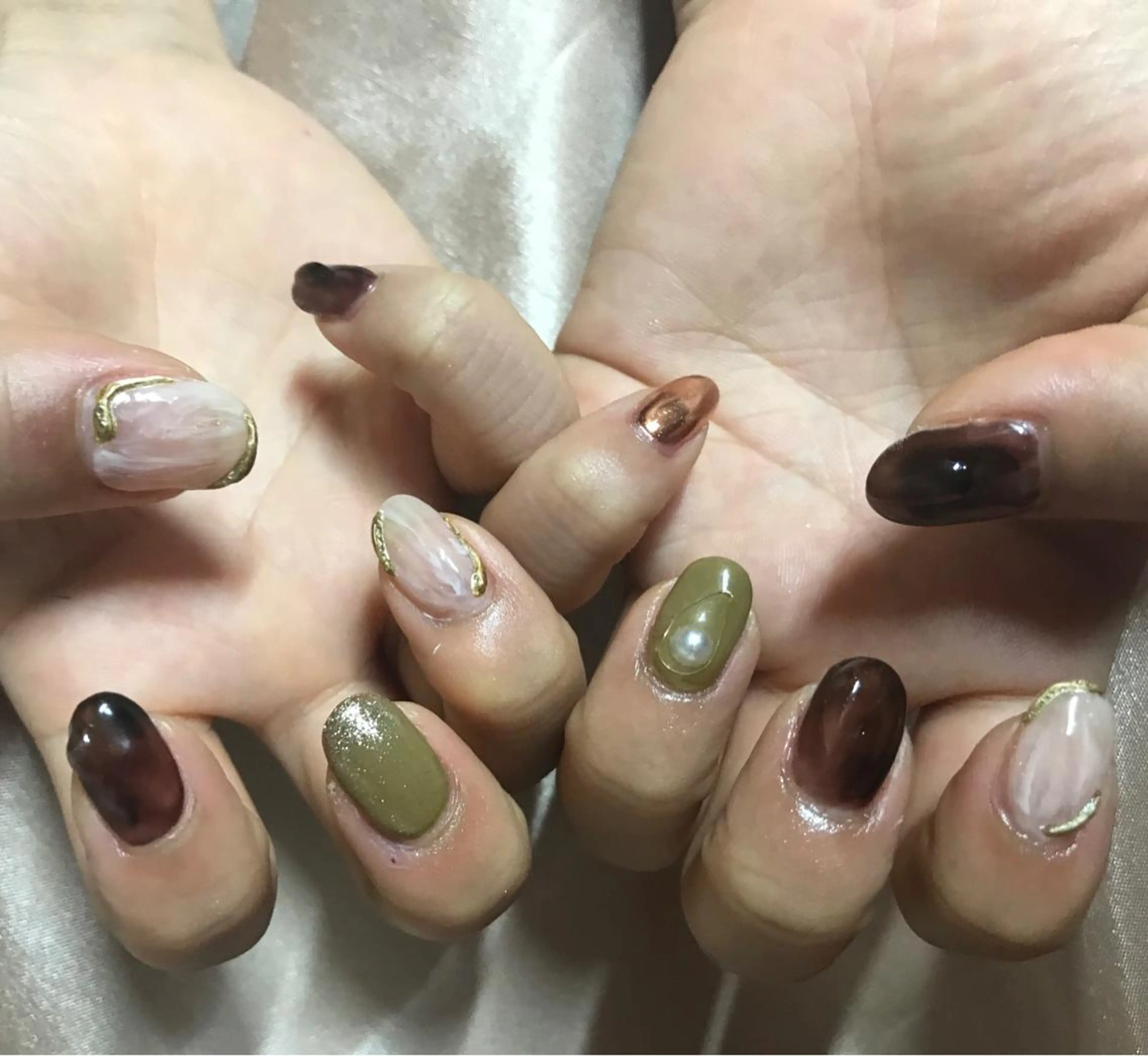 ネイル ハンドネイル yu kaのネイルデザイン