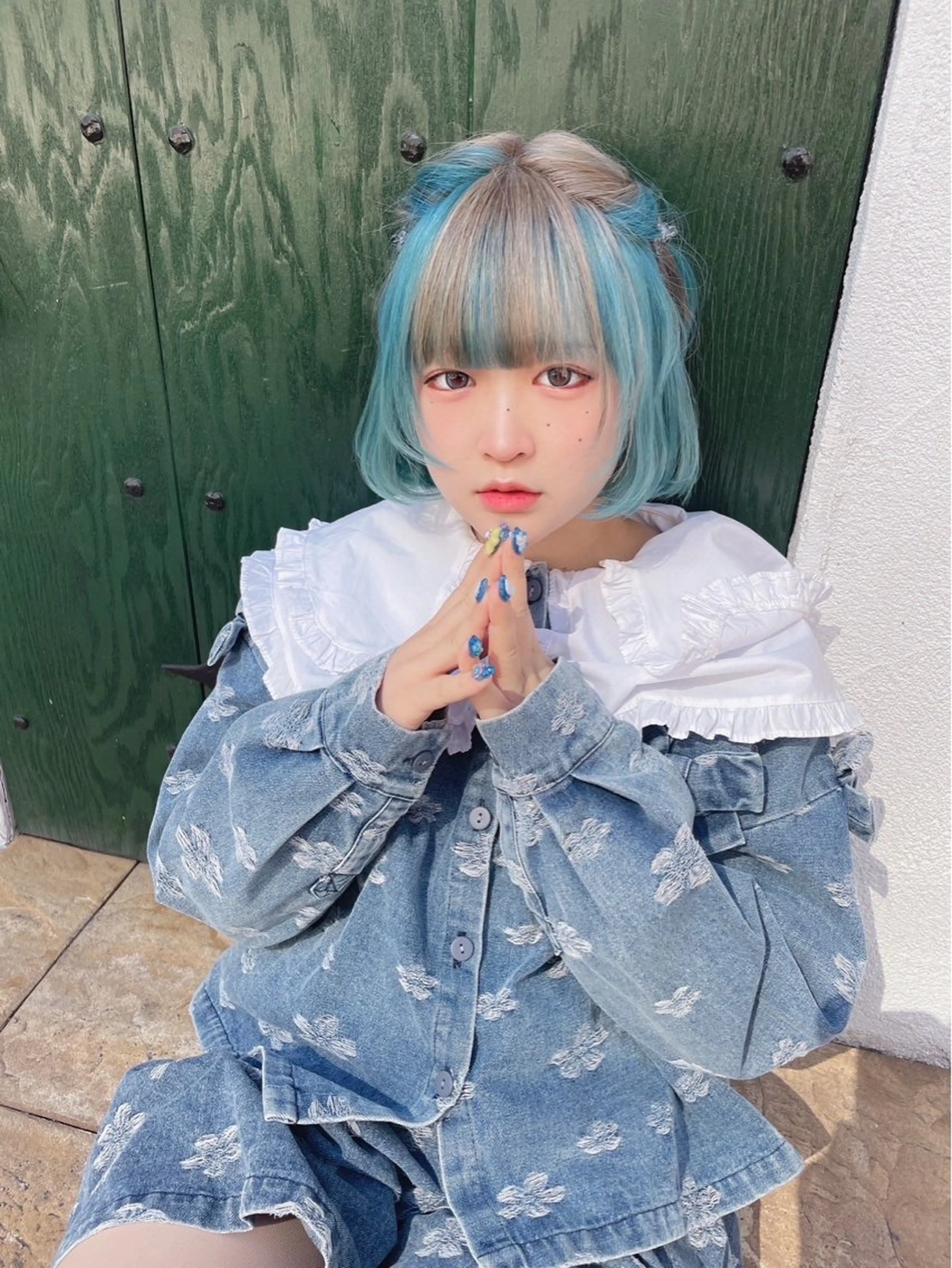 ミディアム カラー ミユル/ ブリーチカラー🎀✨のヘアスタイル