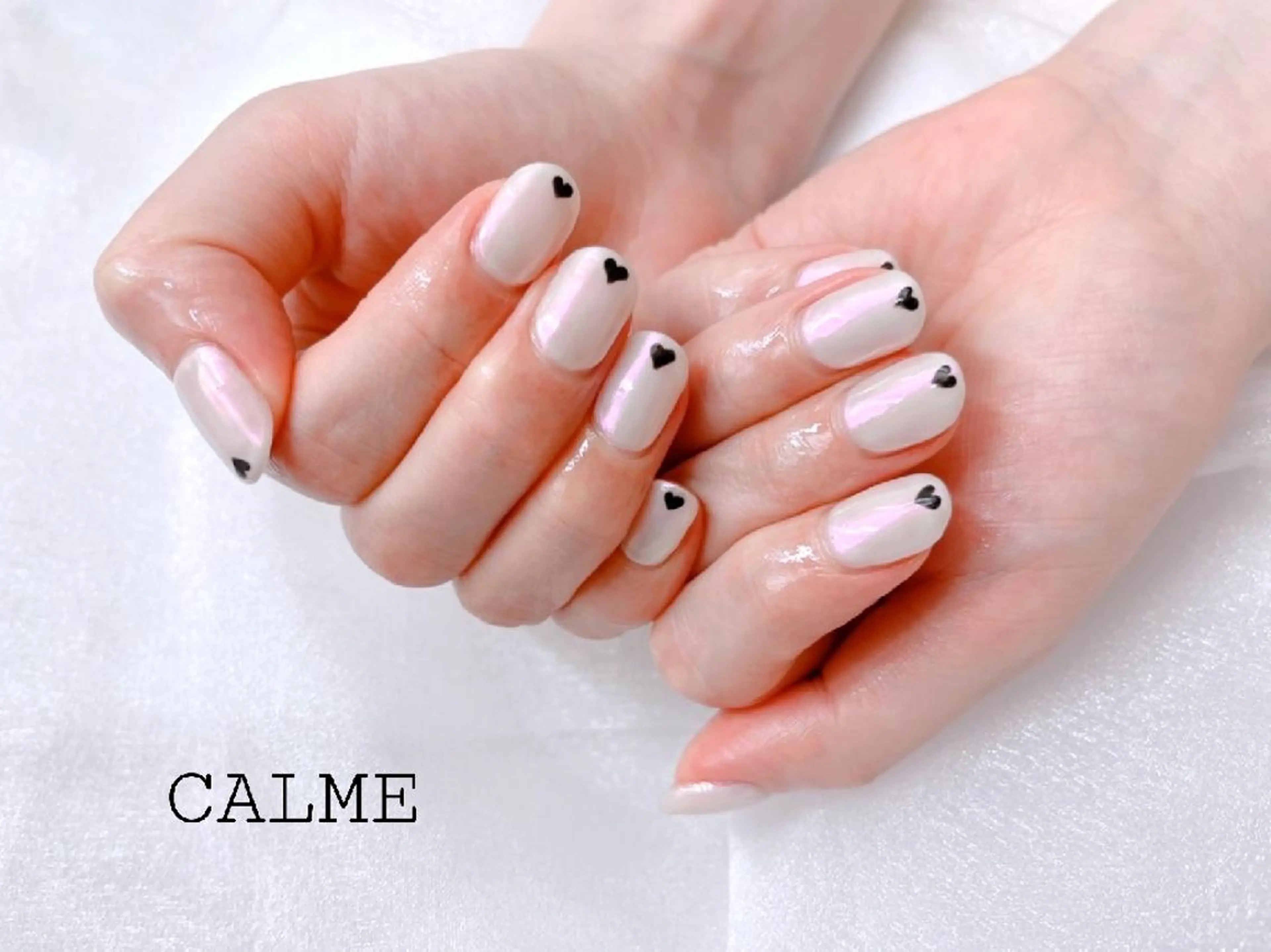 ネイル ブルー キラキラネイル 韓国ネイル パープル 夏ネイル CALME ♡のネイルデザイン