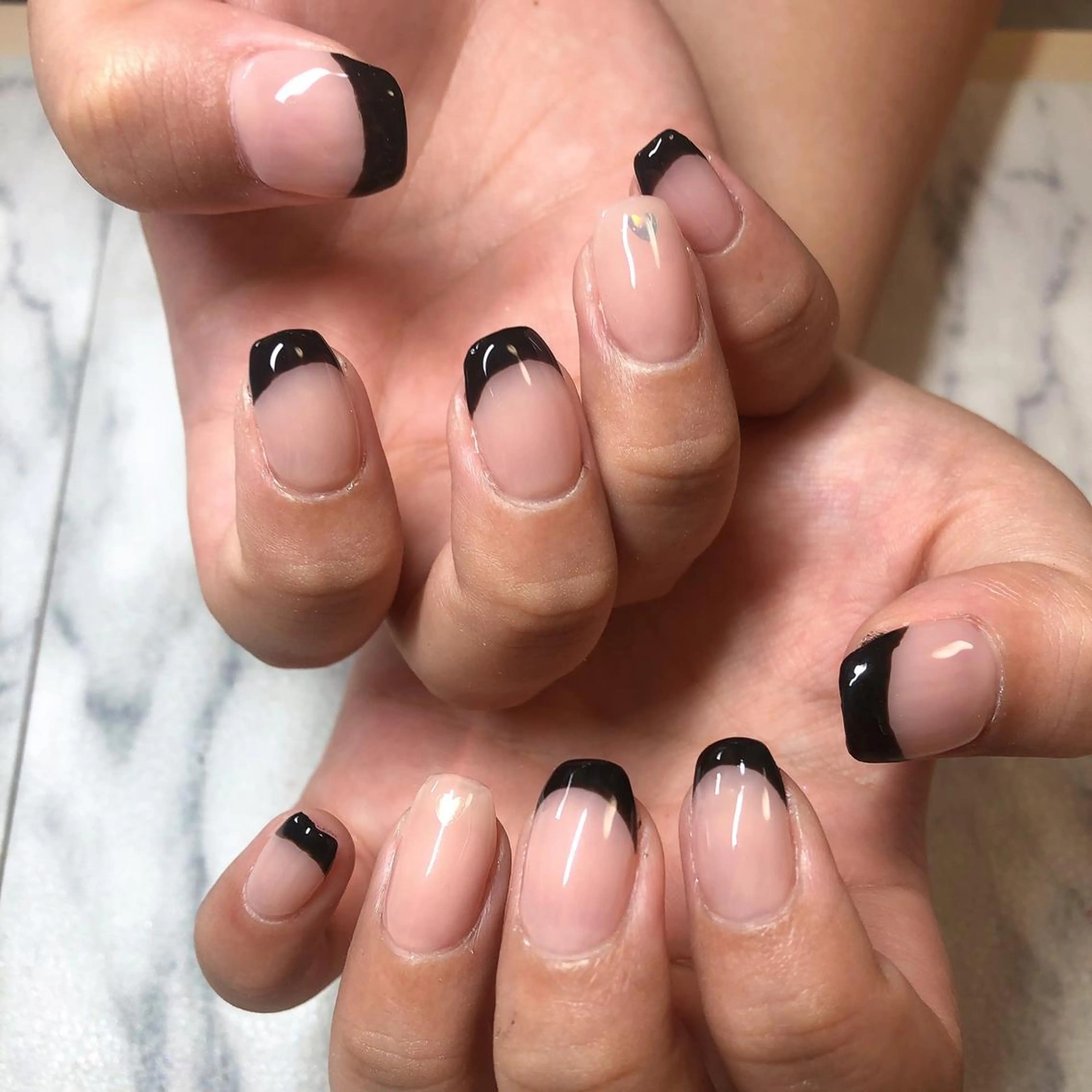 ネイル フレンチネイル Nailsalon RAVE所属・結城 怜菜のネイルデザイン