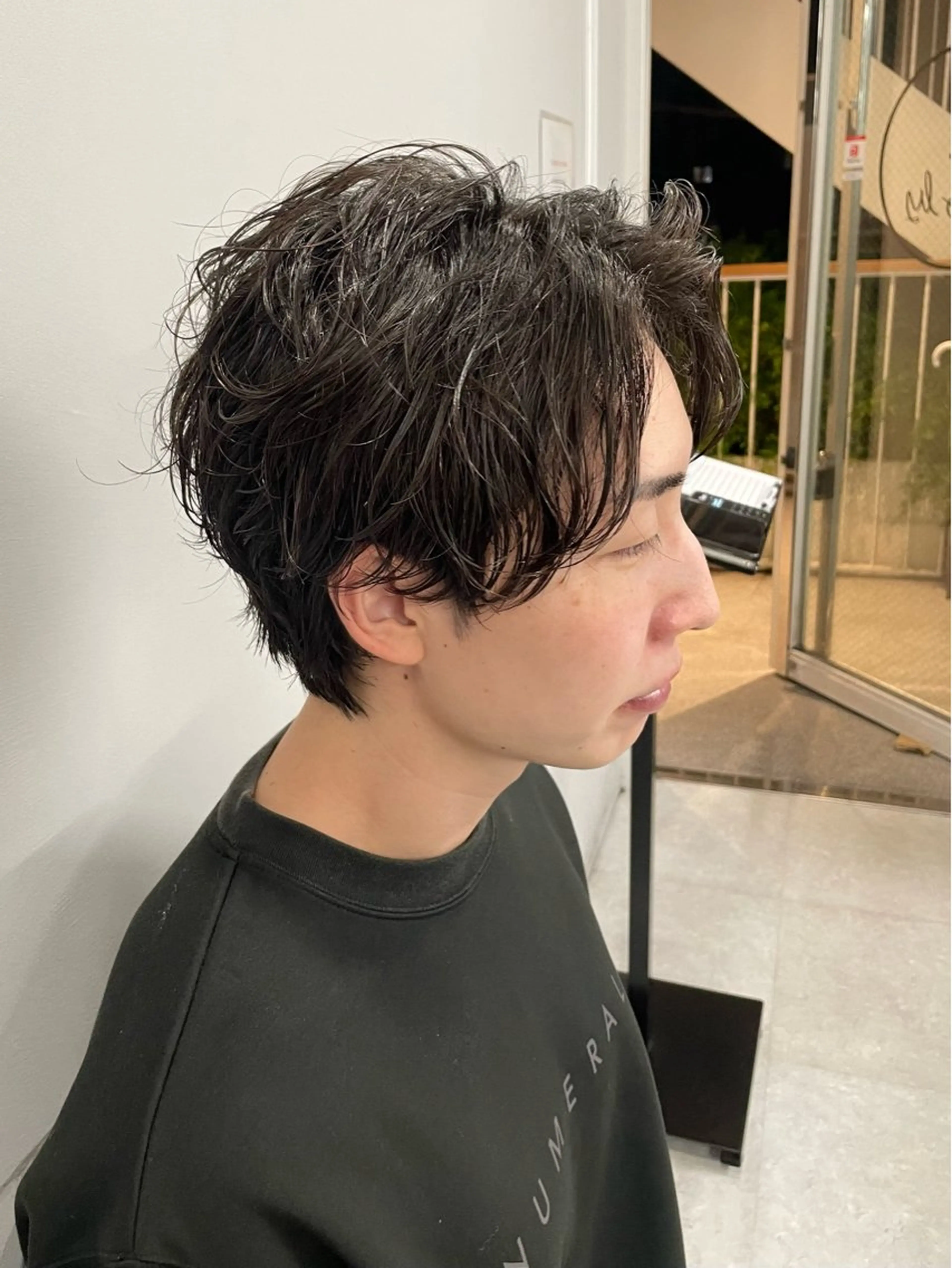 パーマ メンズ パーマ トリートメント ヘアセット メンズモテパーマ💙 fuwaのヘアスタイル