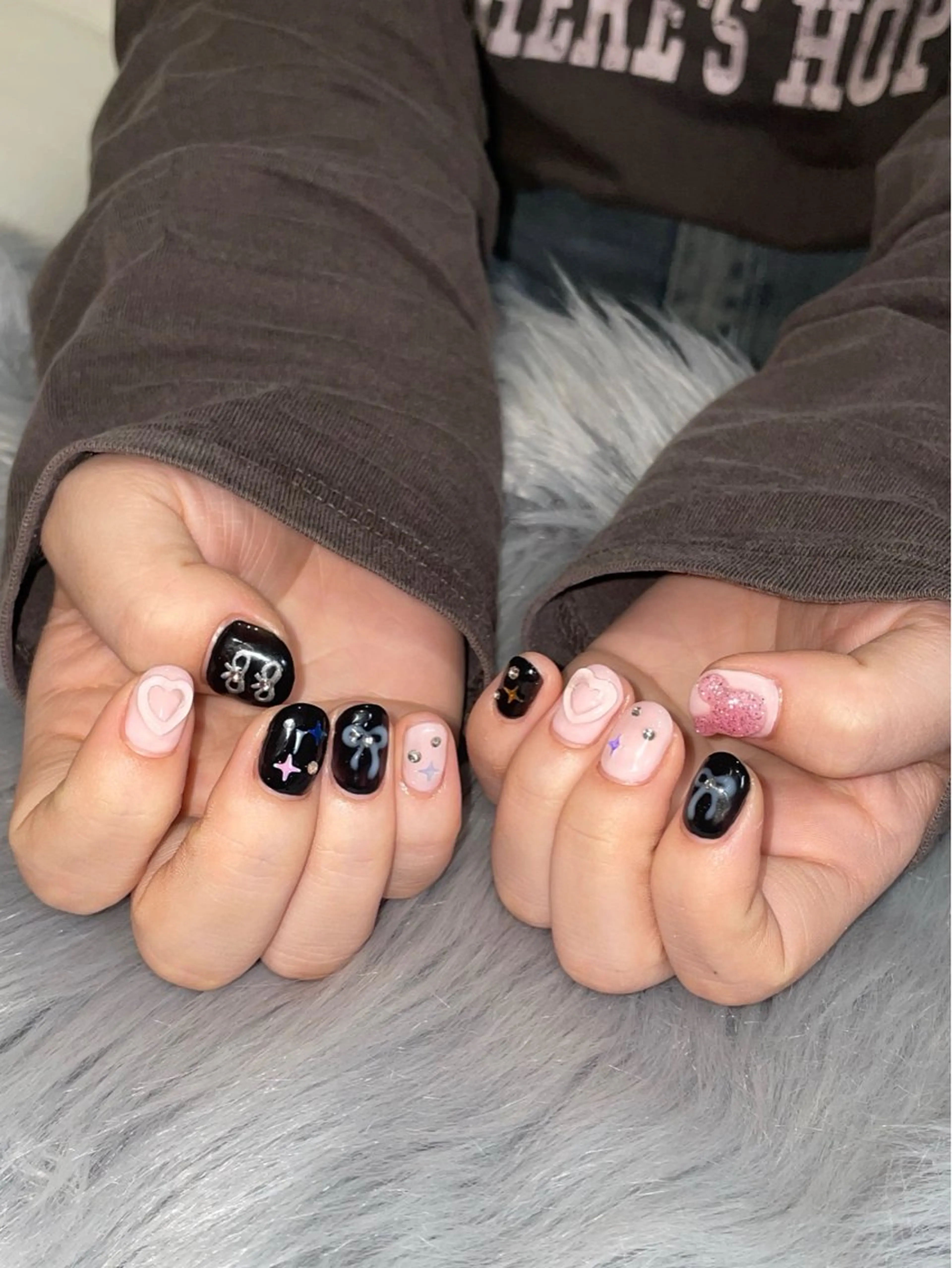 ネイル ラメ(グリッター) RICO NAIL所属・RICO Nail パーツつけ放題🌈のネイルデザイン