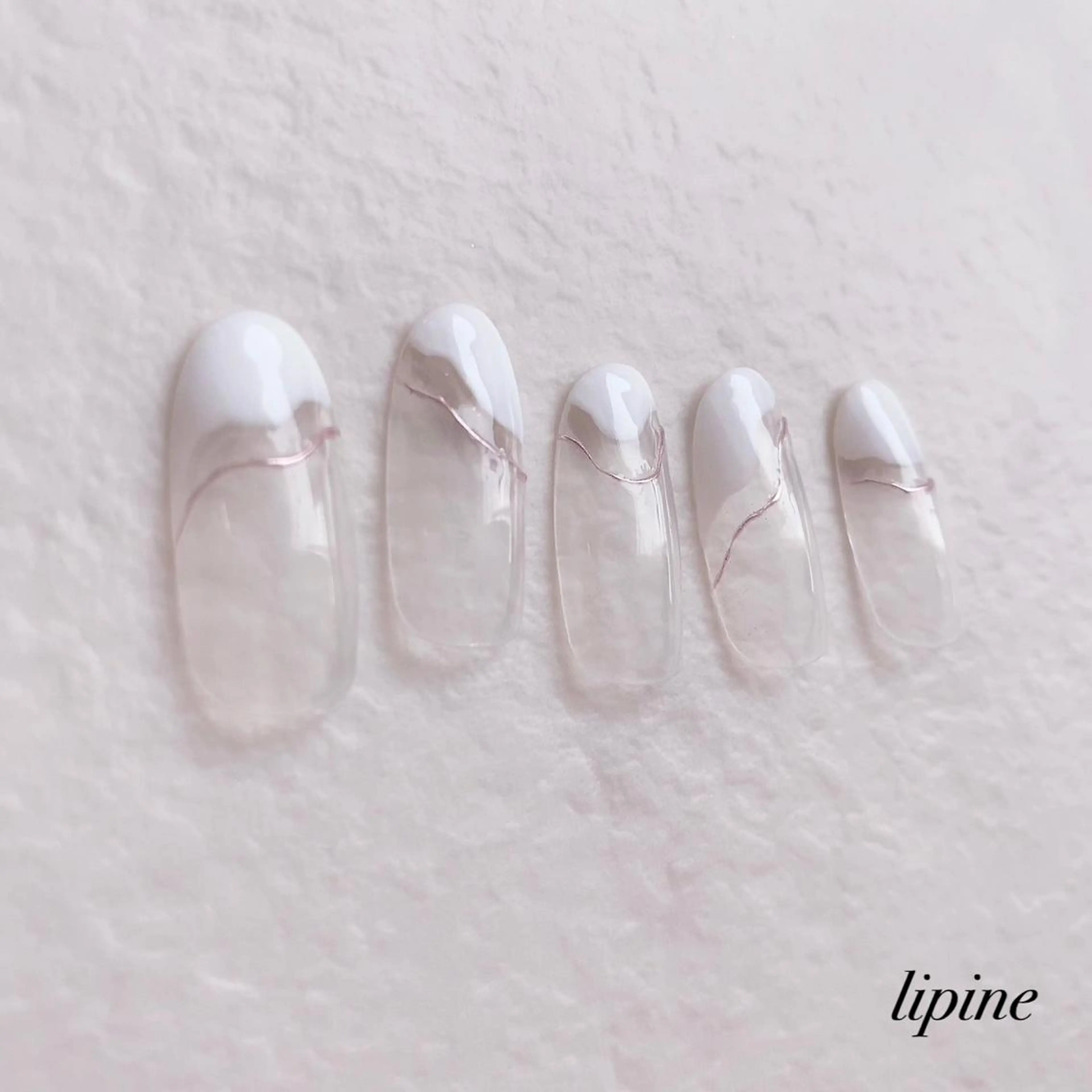 ネイル フレンチネイル ネイルサロン lipineのネイルデザイン