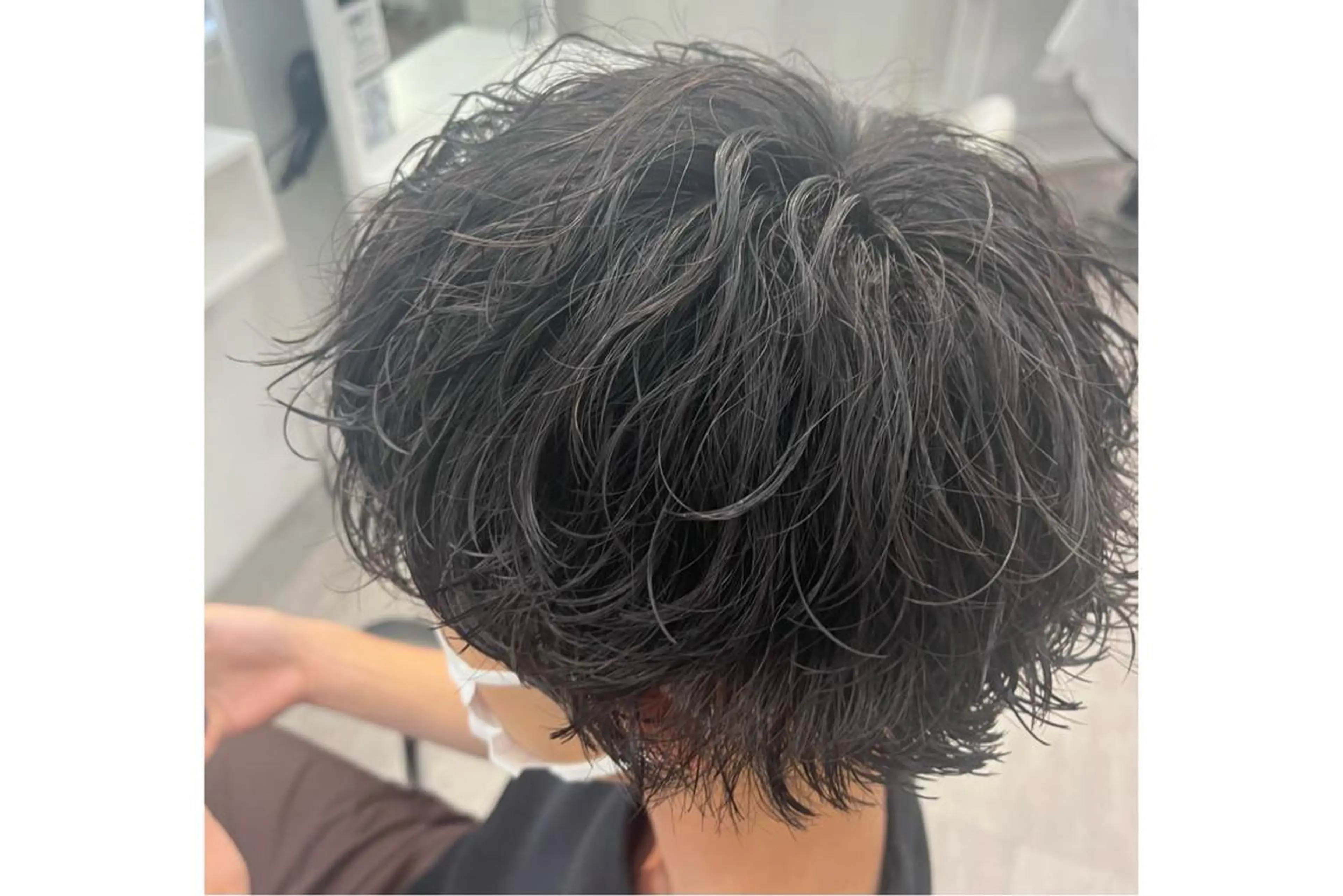 パーマ メンズ カット パーマ トリートメント ヘアセット メンズショート美容師 💈高橋和真💈のヘアスタイル
