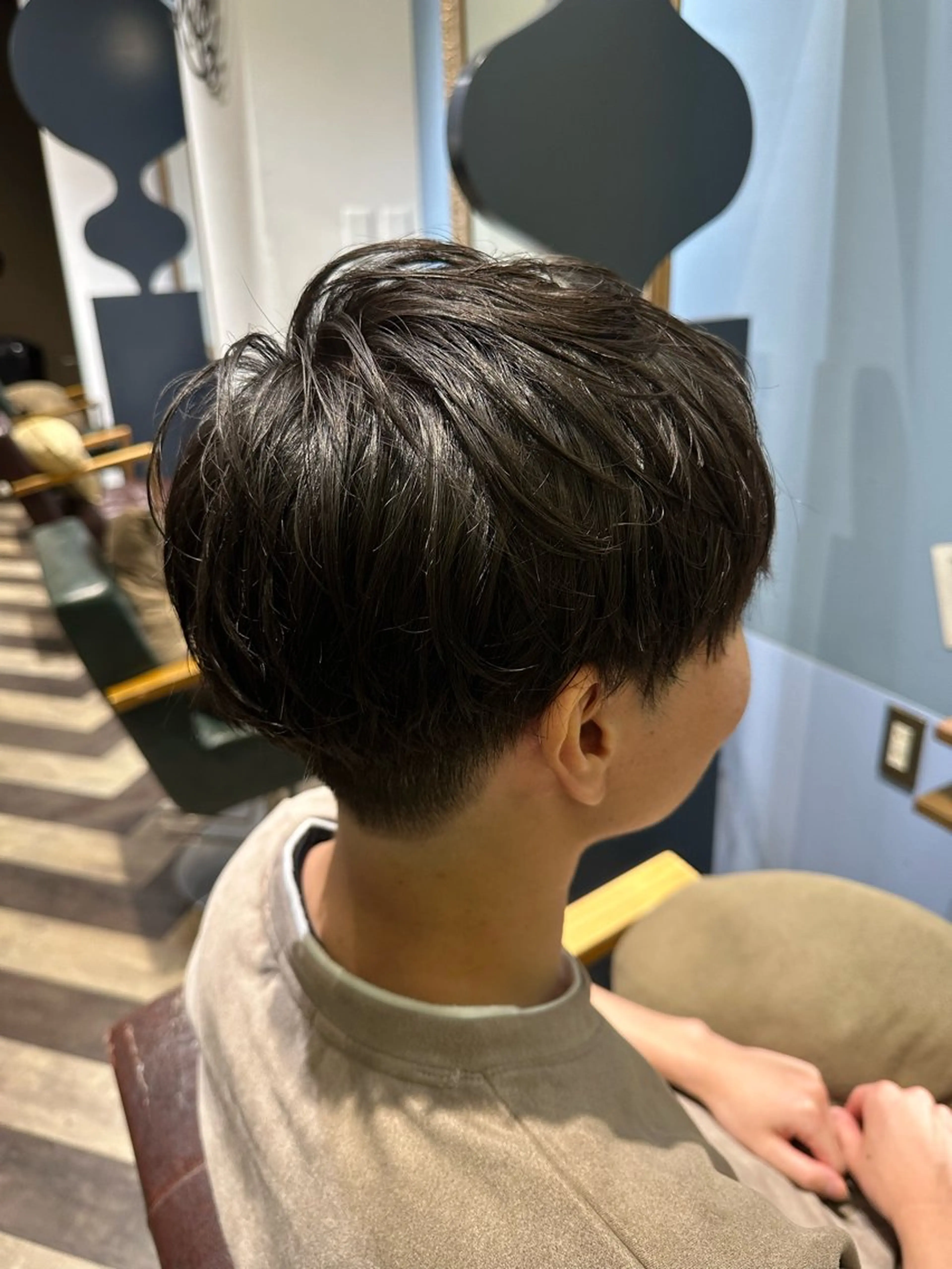 ショート メンズ 刈り上げ 【echelle】 AMUのヘアスタイル