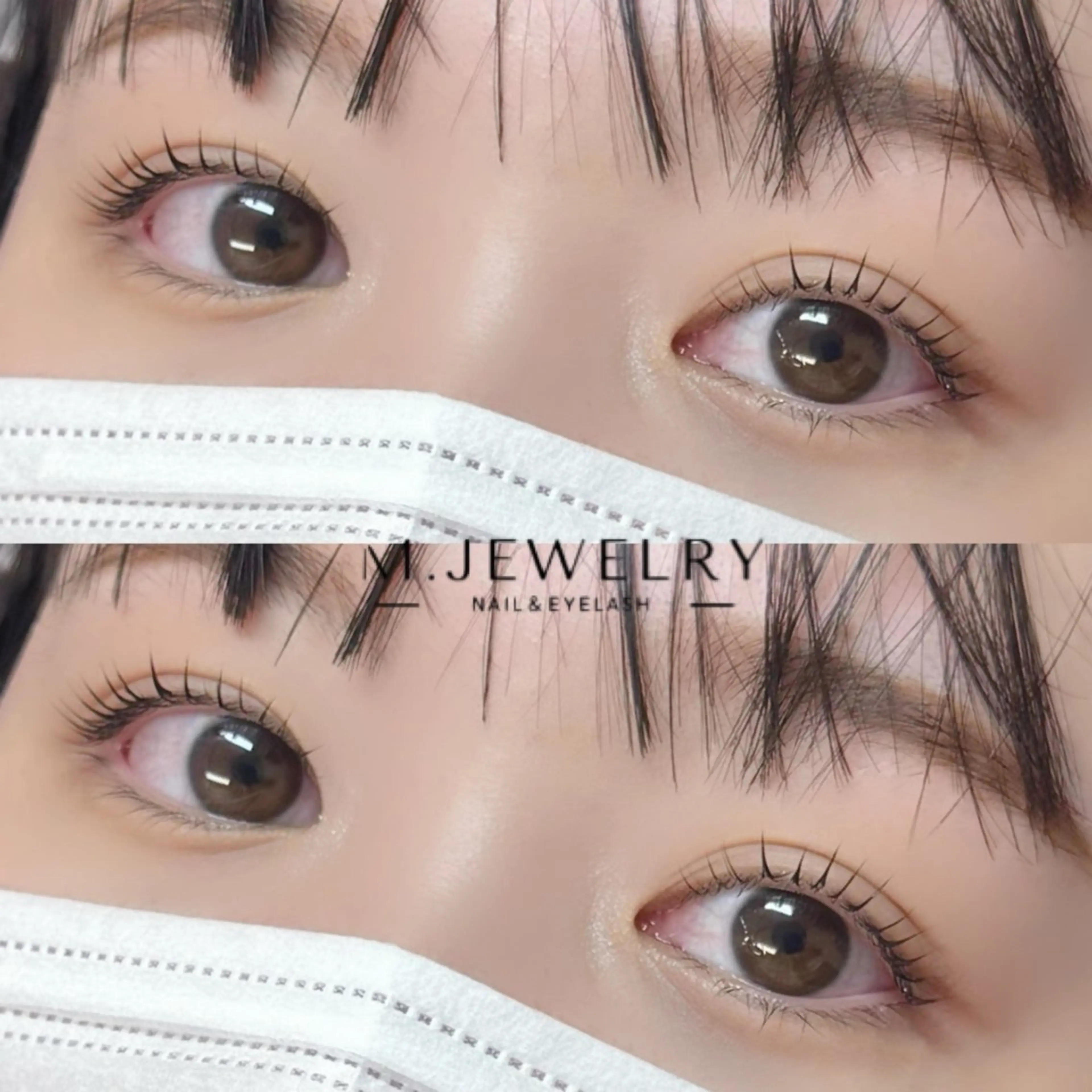 マツエク・マツパ M.jewery Aoiのマツエク・マツパデザイン