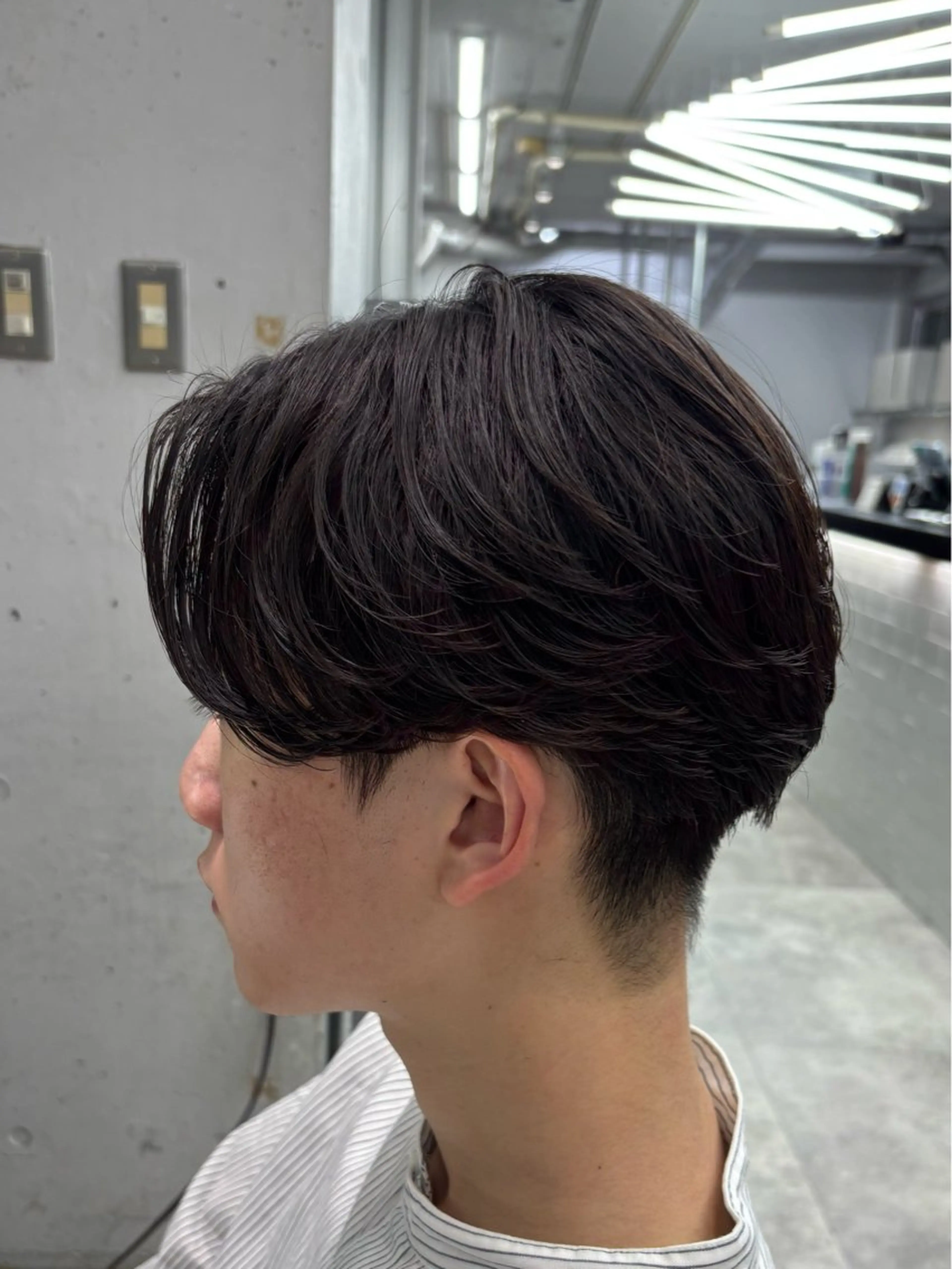 パーマ メンズ カット パーマ 波巻き/縦落ち /こーへいのヘアスタイル