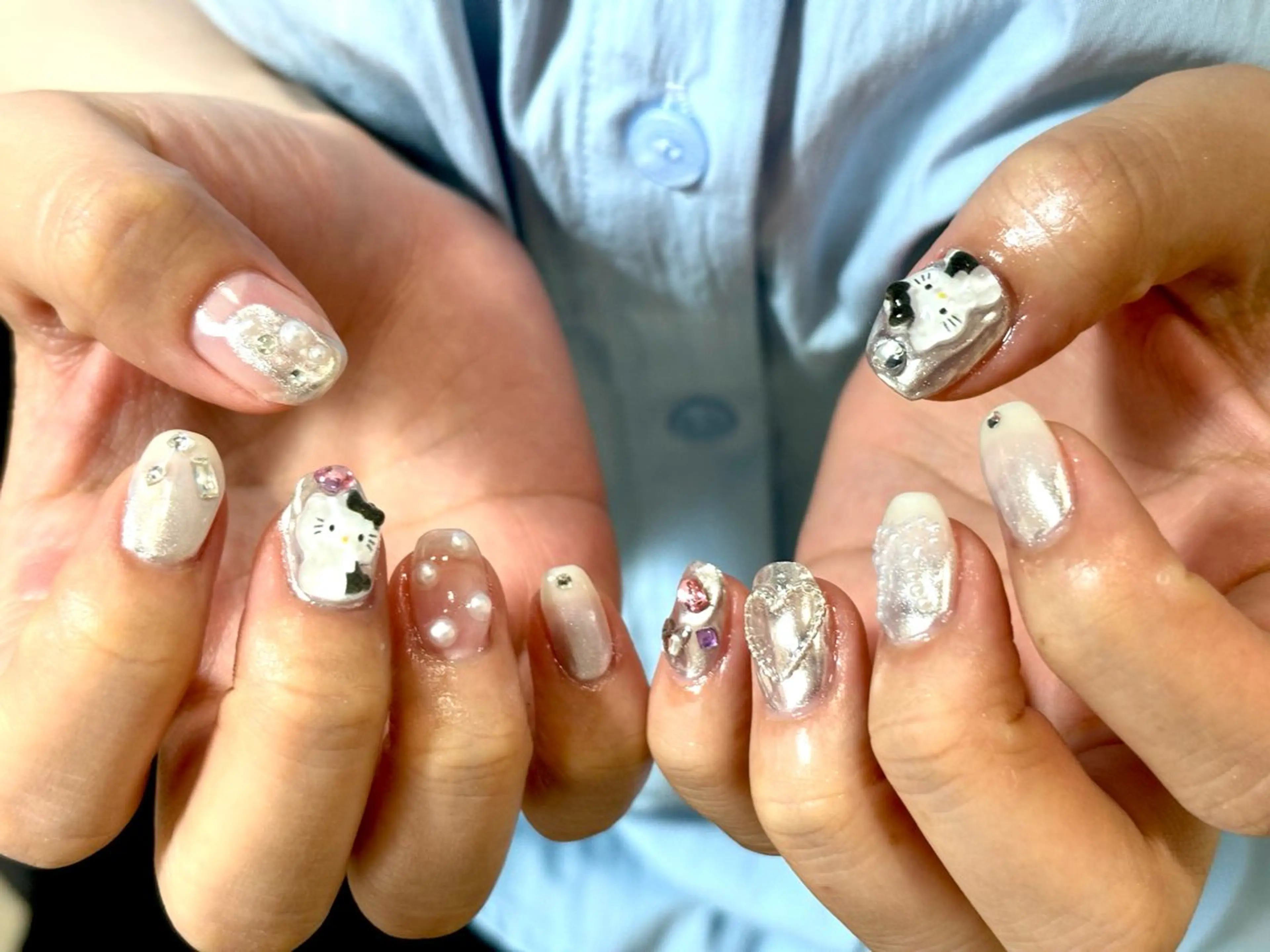 ネイル ハンドネイル Nail&Eyelash epa 仙台駅前店所属・さとう のぞみのネイルデザイン