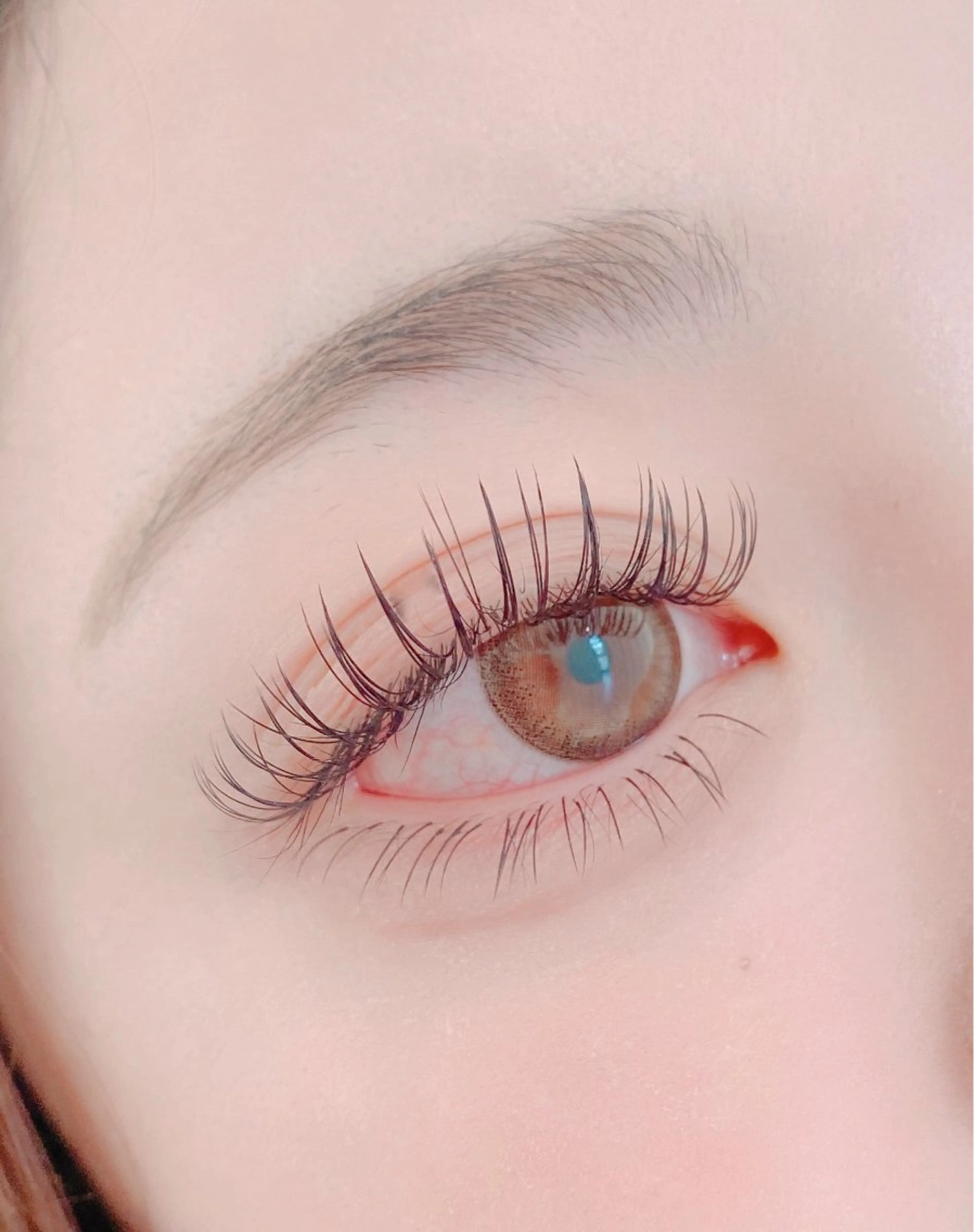 マツエク・マツパ フラットラッシュ 下まつげエクステ PROGRESS 龍ヶ崎 erinaのマツエク・マツパデザイン