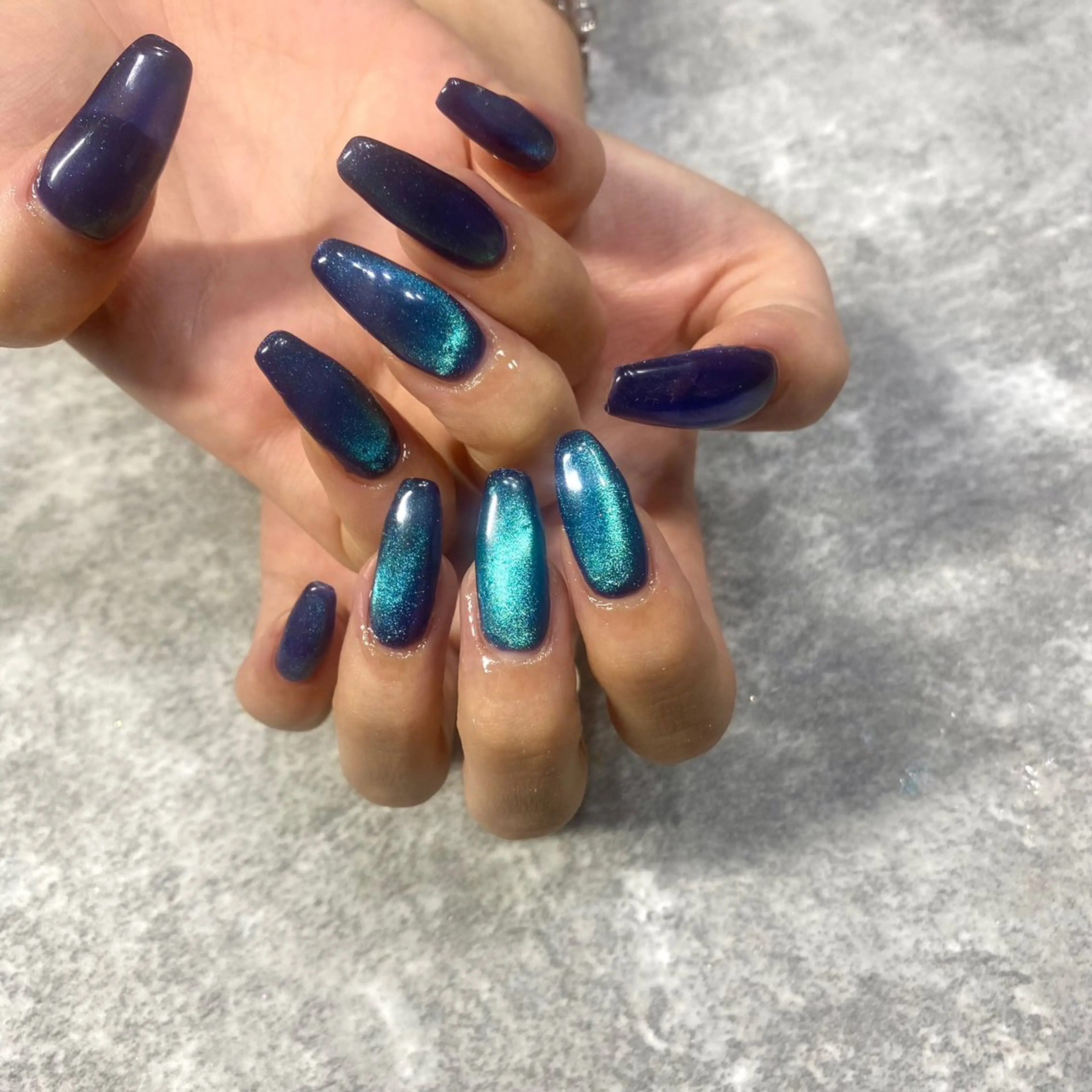 ネイル ネイビー ハンドネイル ★Rinail... .のネイルデザイン