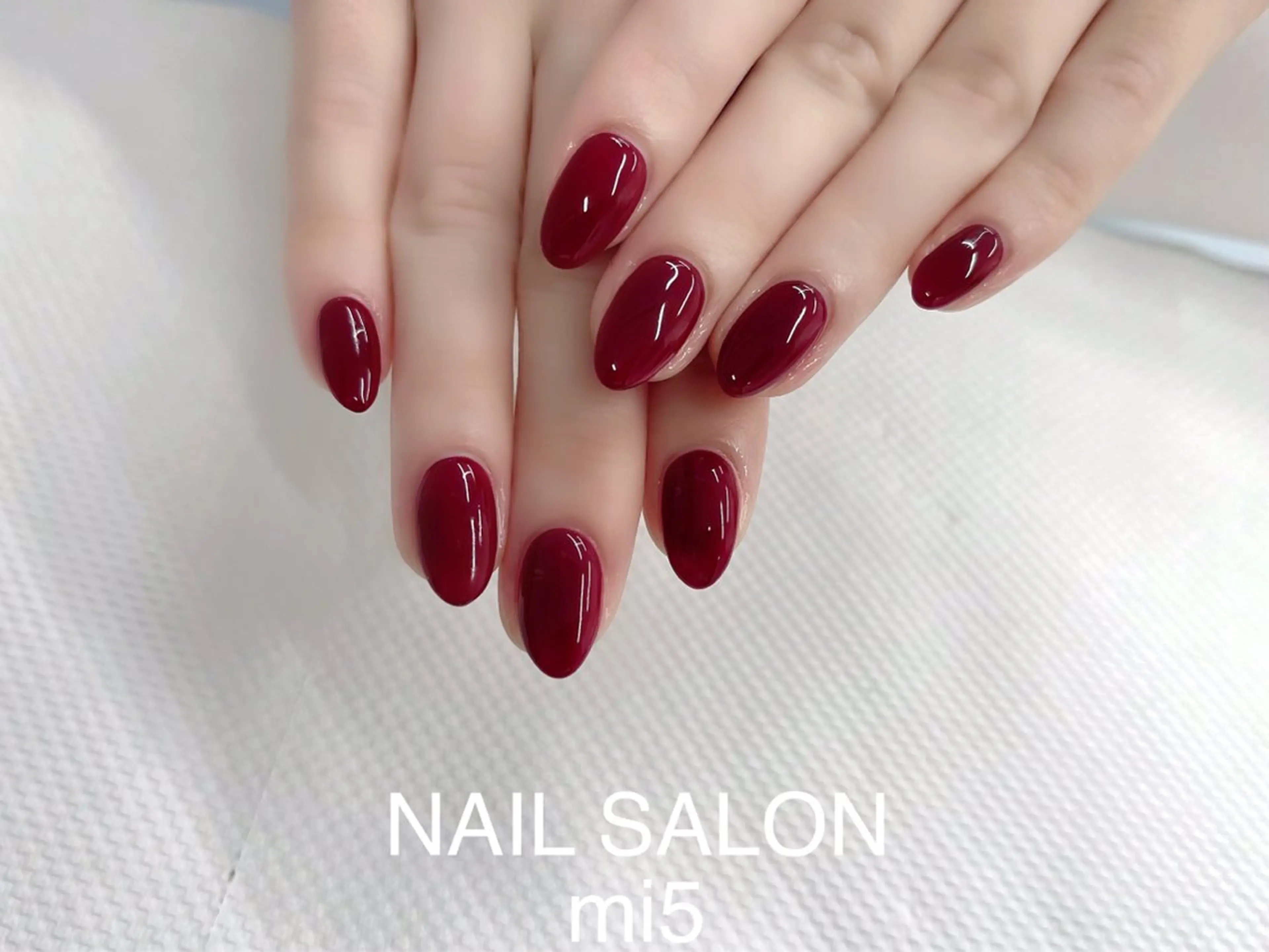 ネイル ワンカラーネイル ハンドネイル NAIL SALON mi5／Momokoのネイルデザイン
