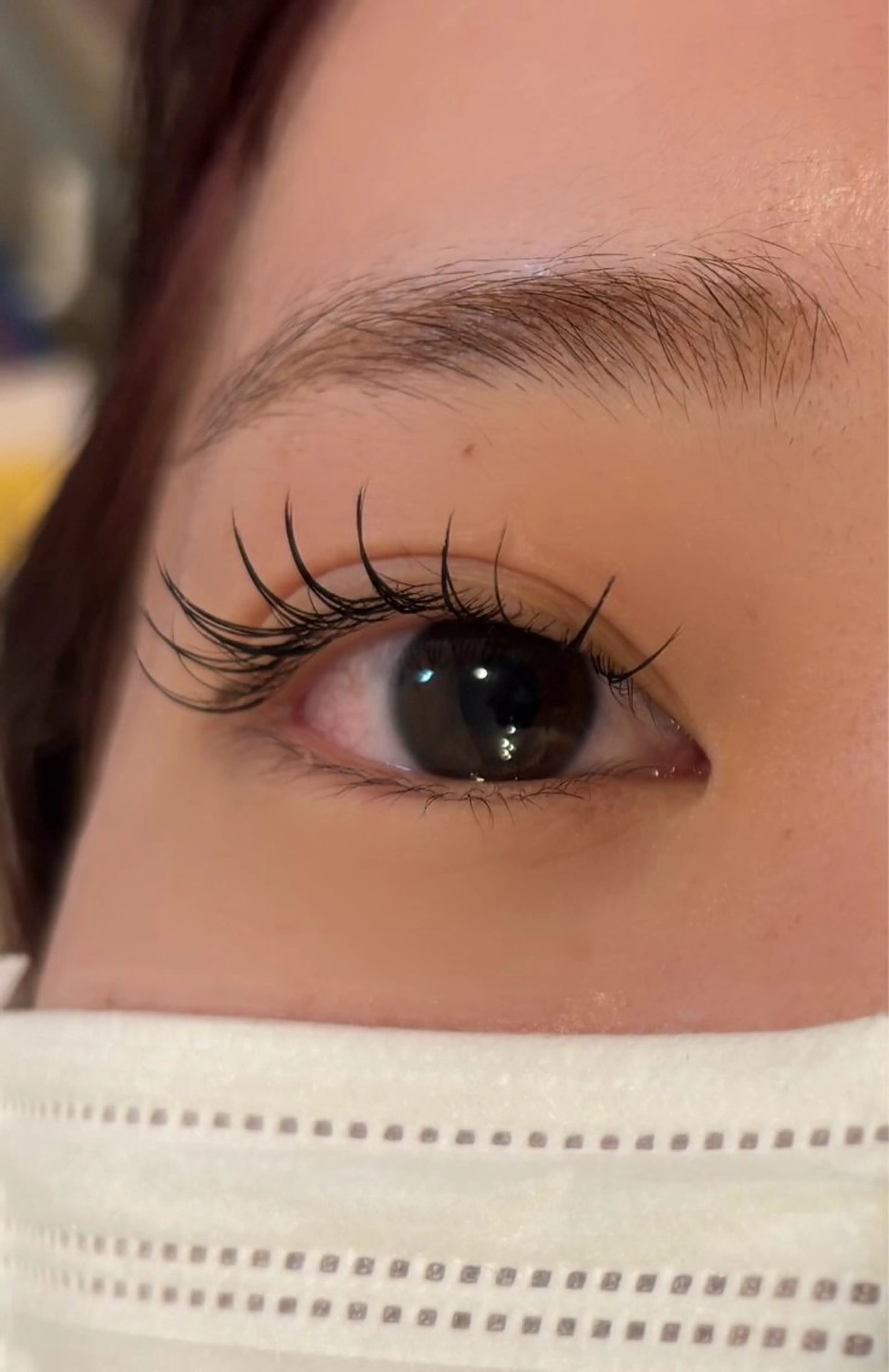 マツエク120本の写真