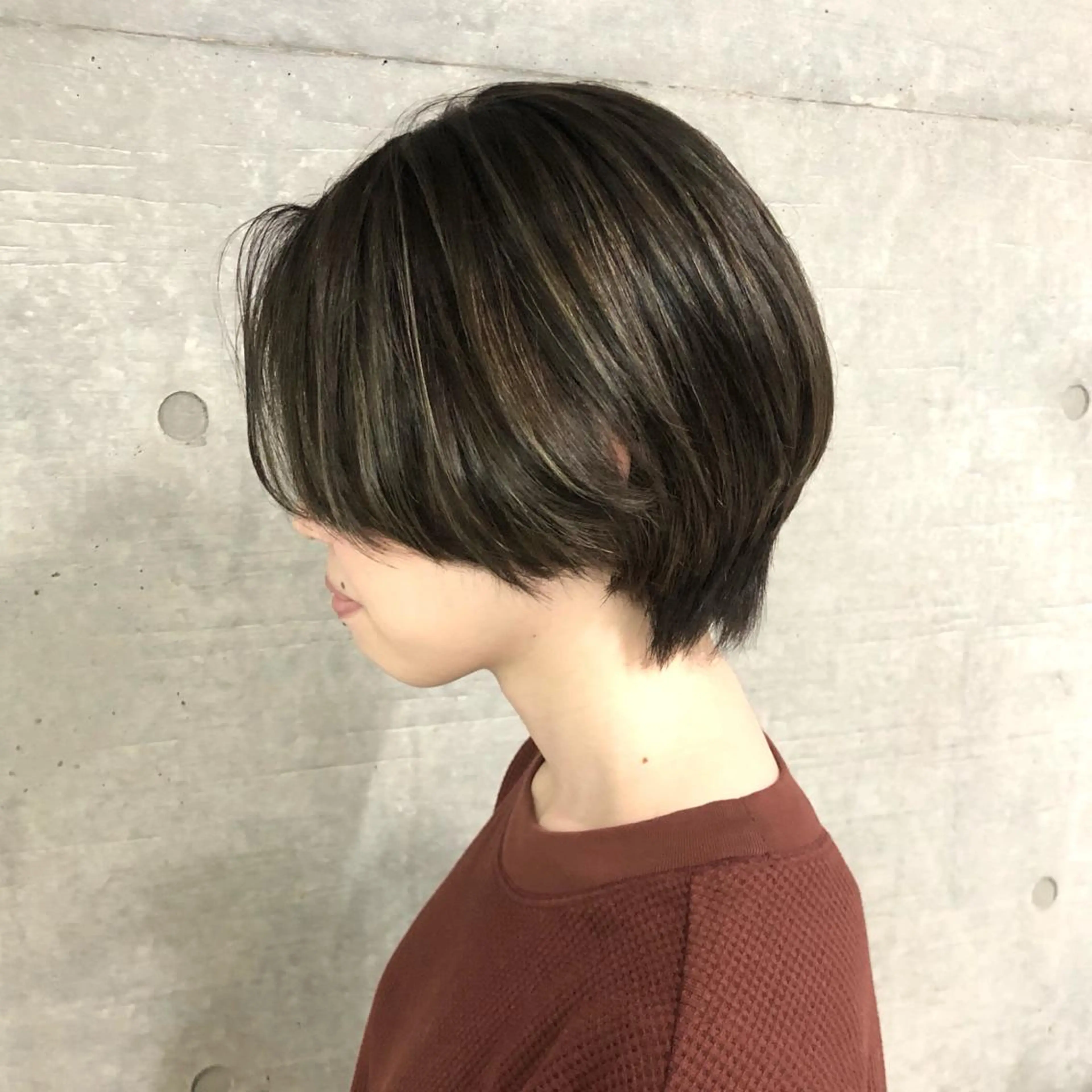 ショート カラー ショートボブ ハイライトカラー ボブ ハイライト ショートヘア GrandStory SHIBUYA所属・卒業式お呼ばれ🕊️ ヘアセット✴︎ミキのヘアスタイル