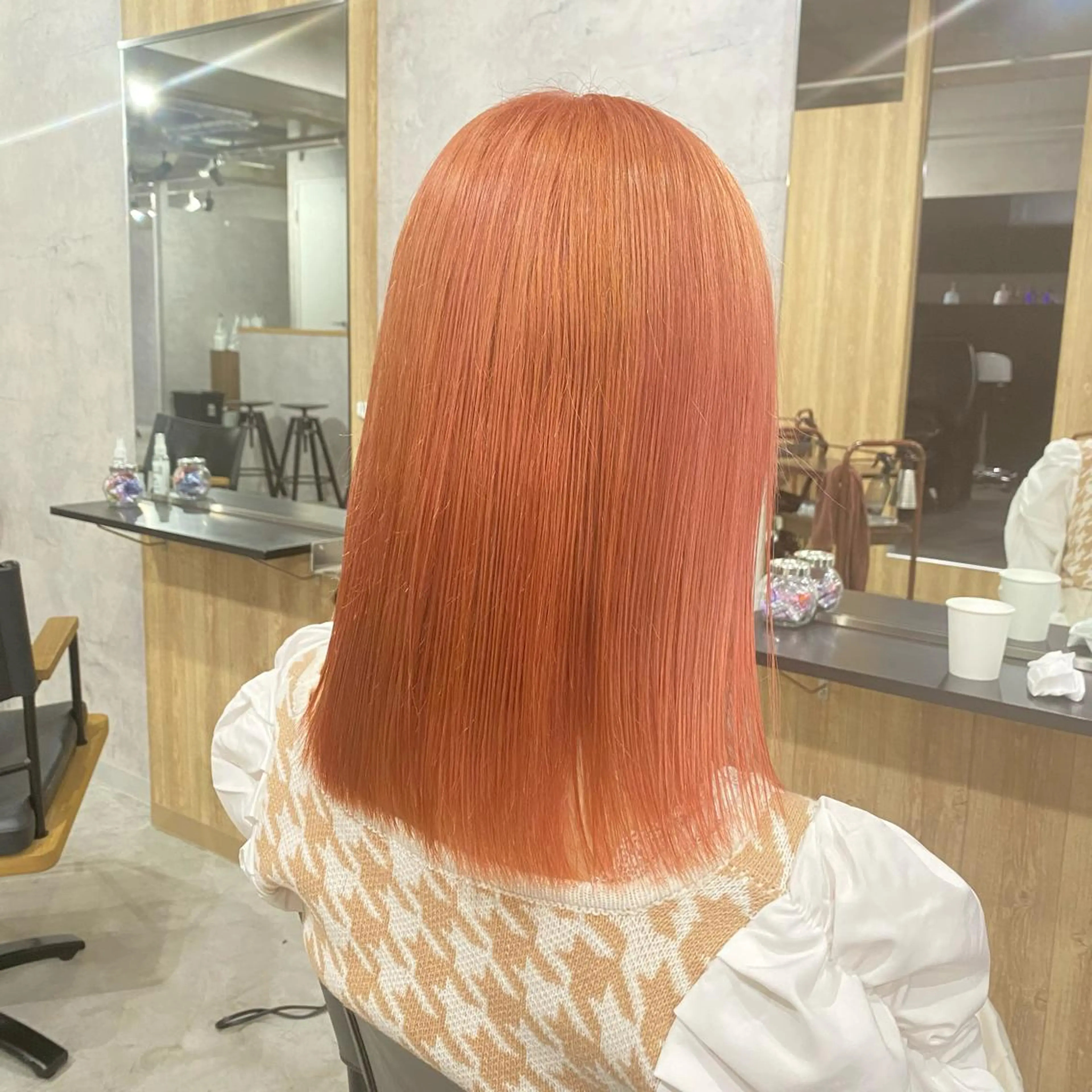 ロング カラー ヘアアレンジ 【韓国くびれ】ヘア 💕田中将吾のヘアスタイル