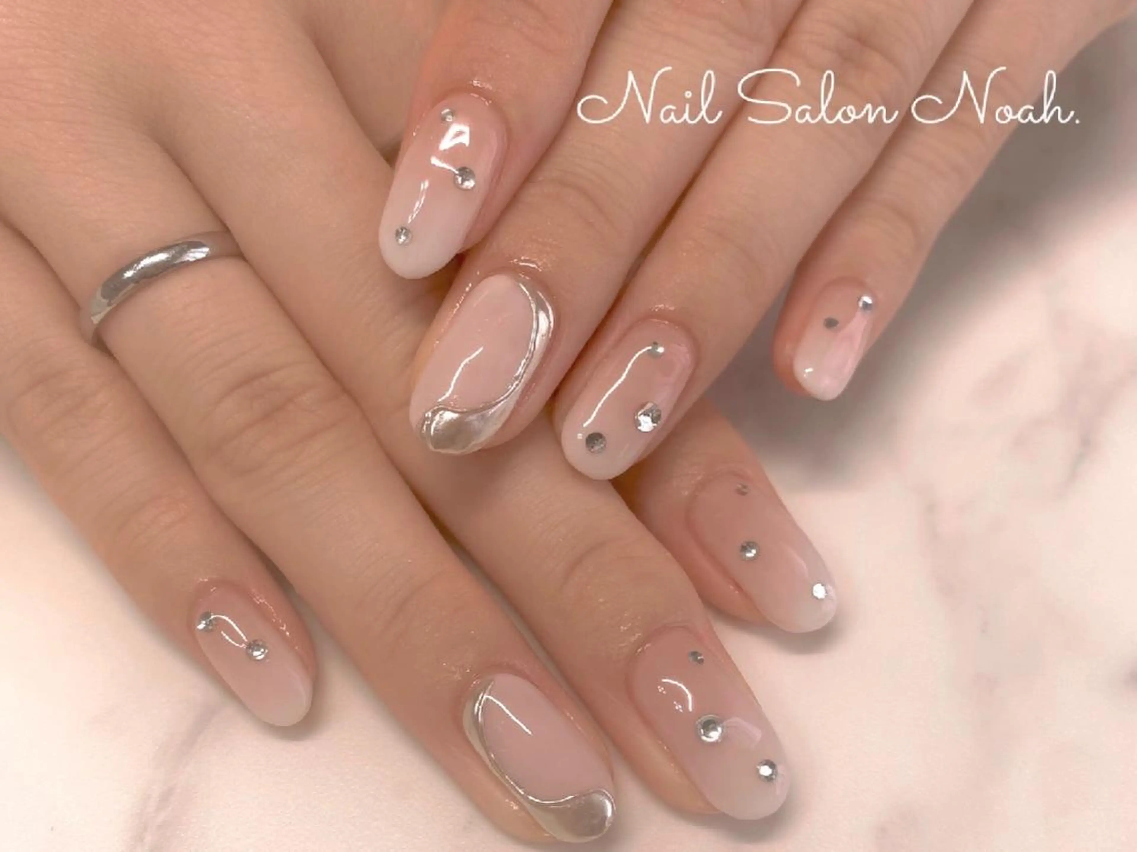 ネイル 持ち込み ハンドネイル Nail Salon Noah所属・Nail Salon Noah.のネイルデザイン