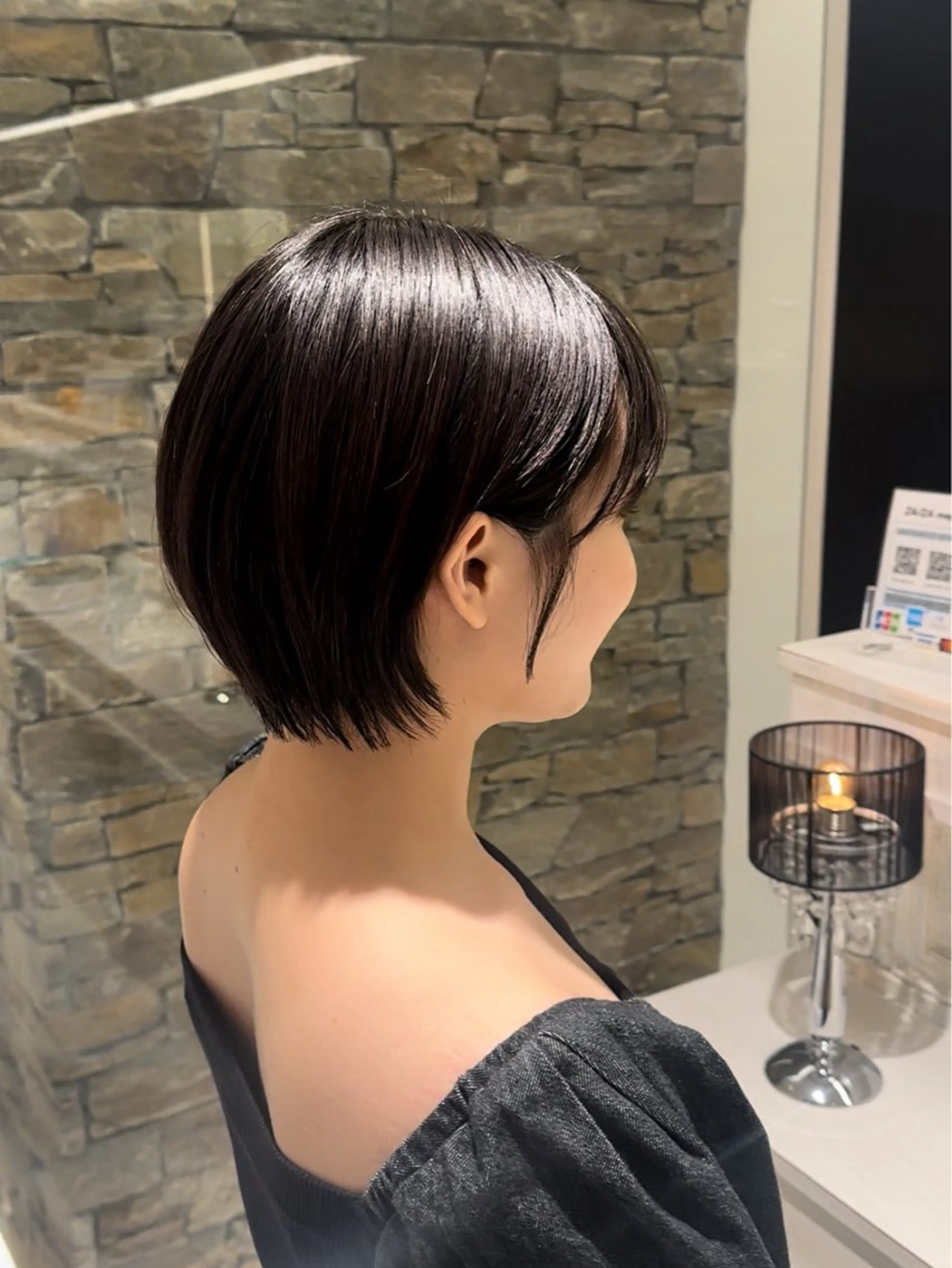 ショート ショートヘア ZA/ZA 目白所属・艶髪カラー🎀 RANのヘアスタイル