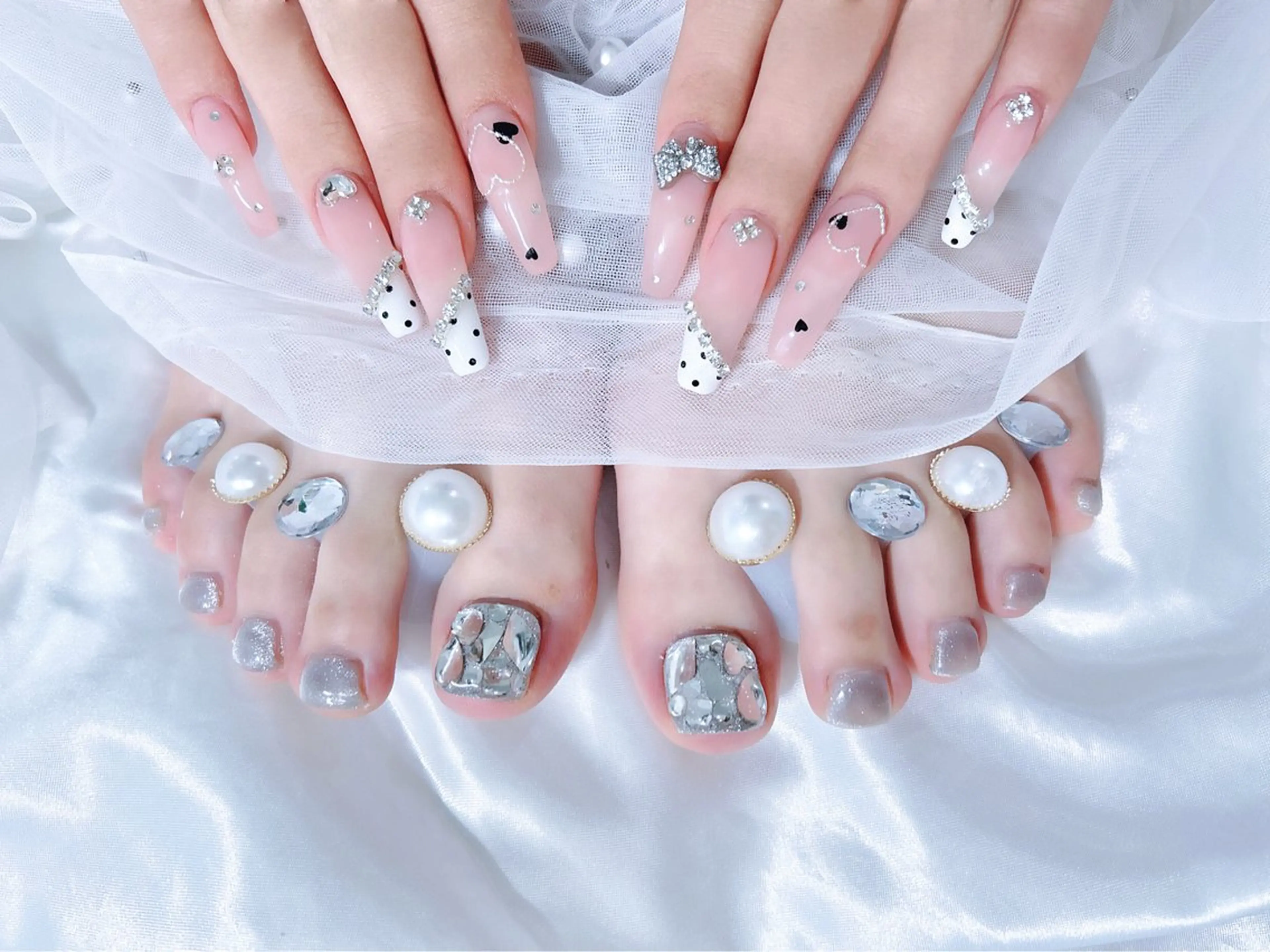 ネイル 韓国ネイル スカルプネイル ハンドネイル merci nail所属・merci nailのネイルデザイン