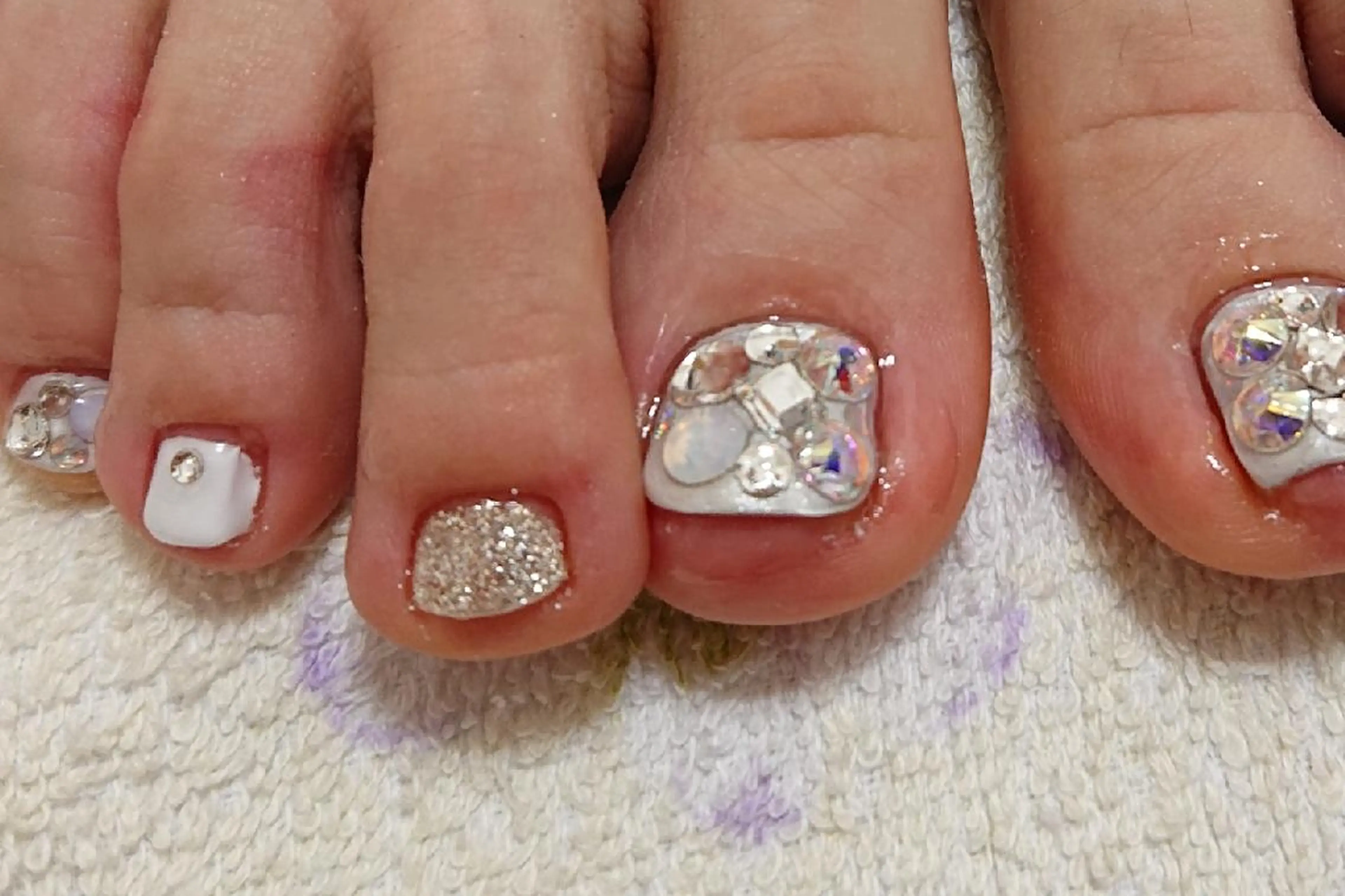 ネイル アートネイル フットネイル ジェルネイル あんきち    のネイルデザイン