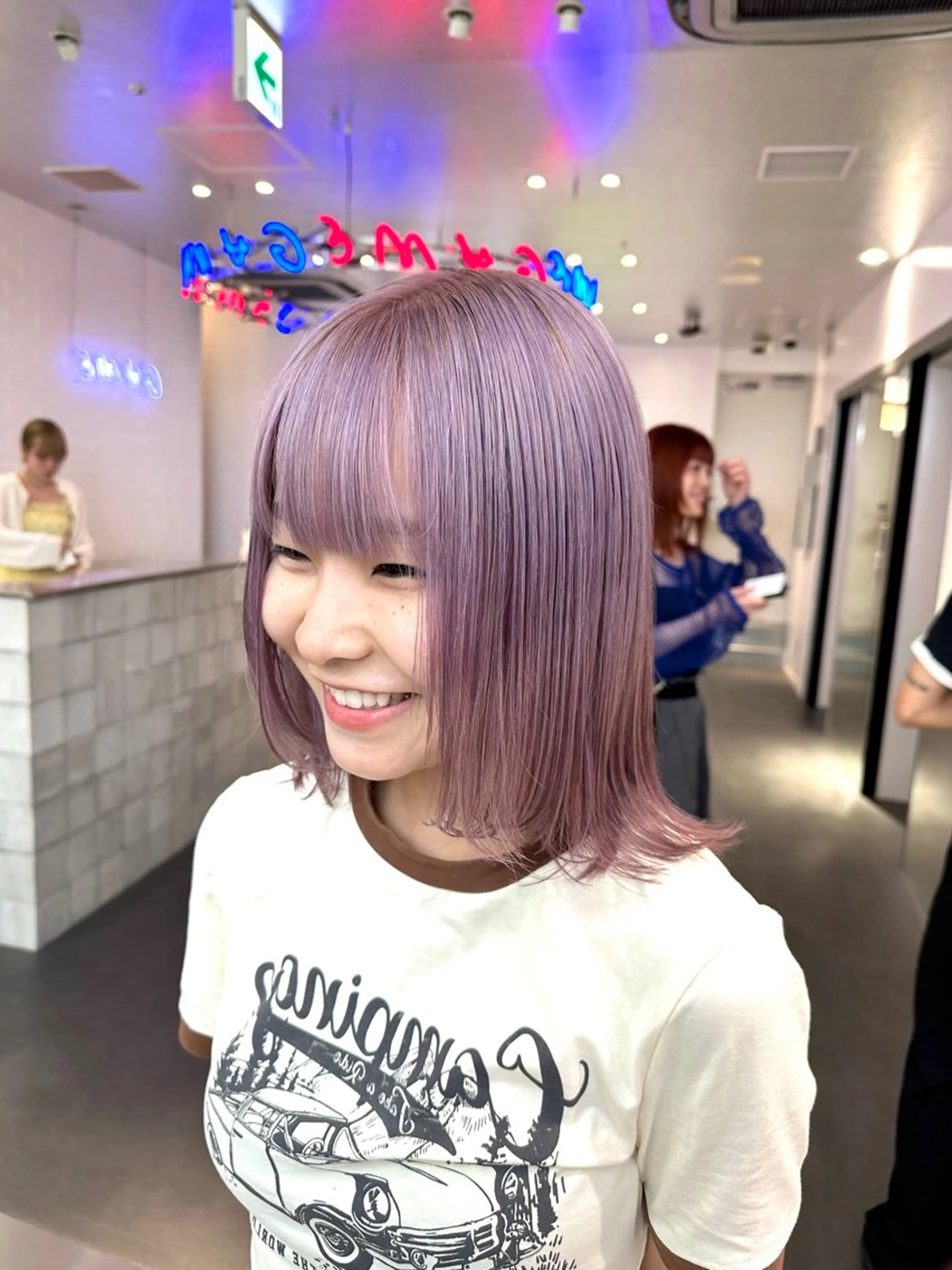 ミディアム カラー カット ヘアカラー トリートメント 🌈ベージュ艶髪🌈 ユウトのヘアスタイル