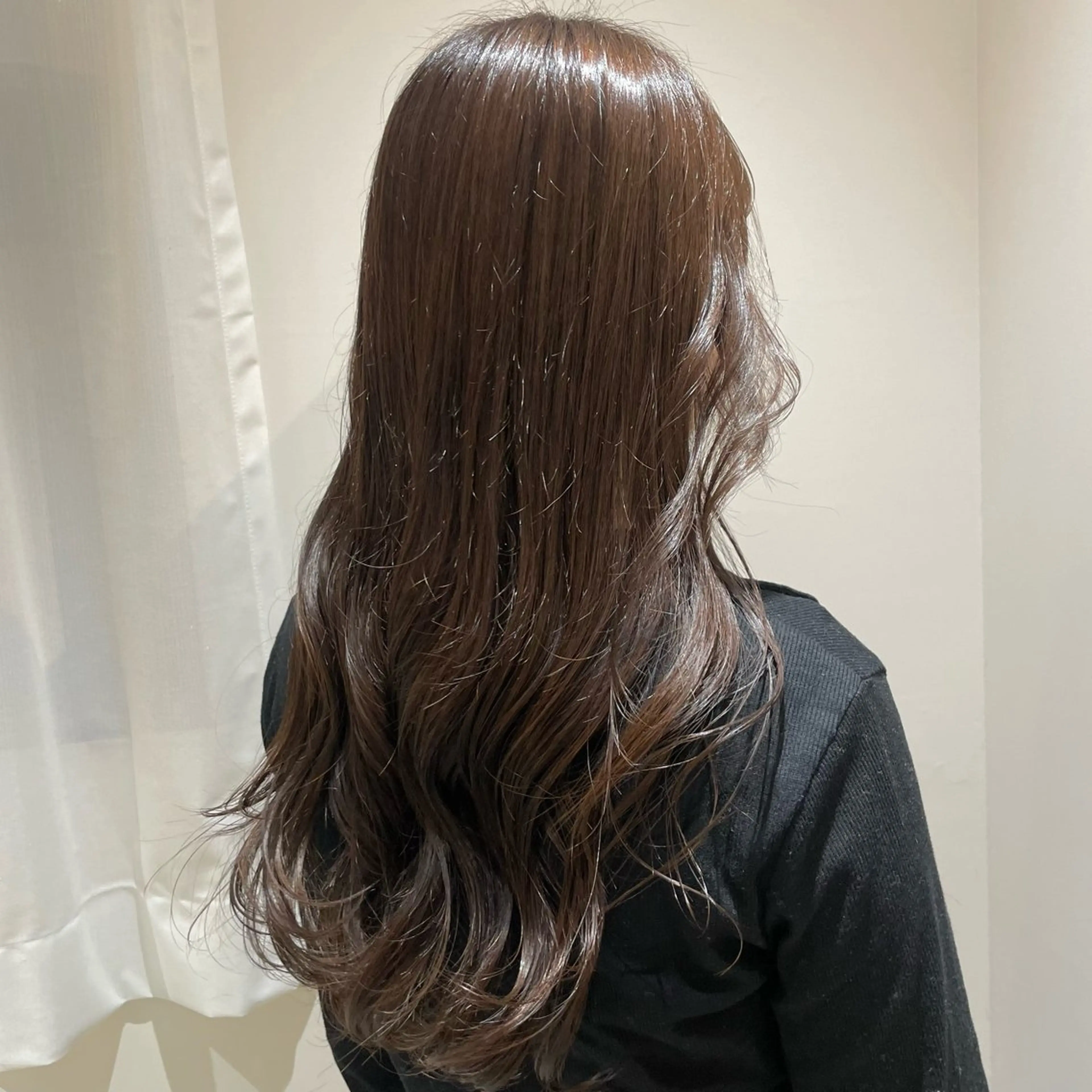 ロング カラー 田村 愛彩のヘアスタイル