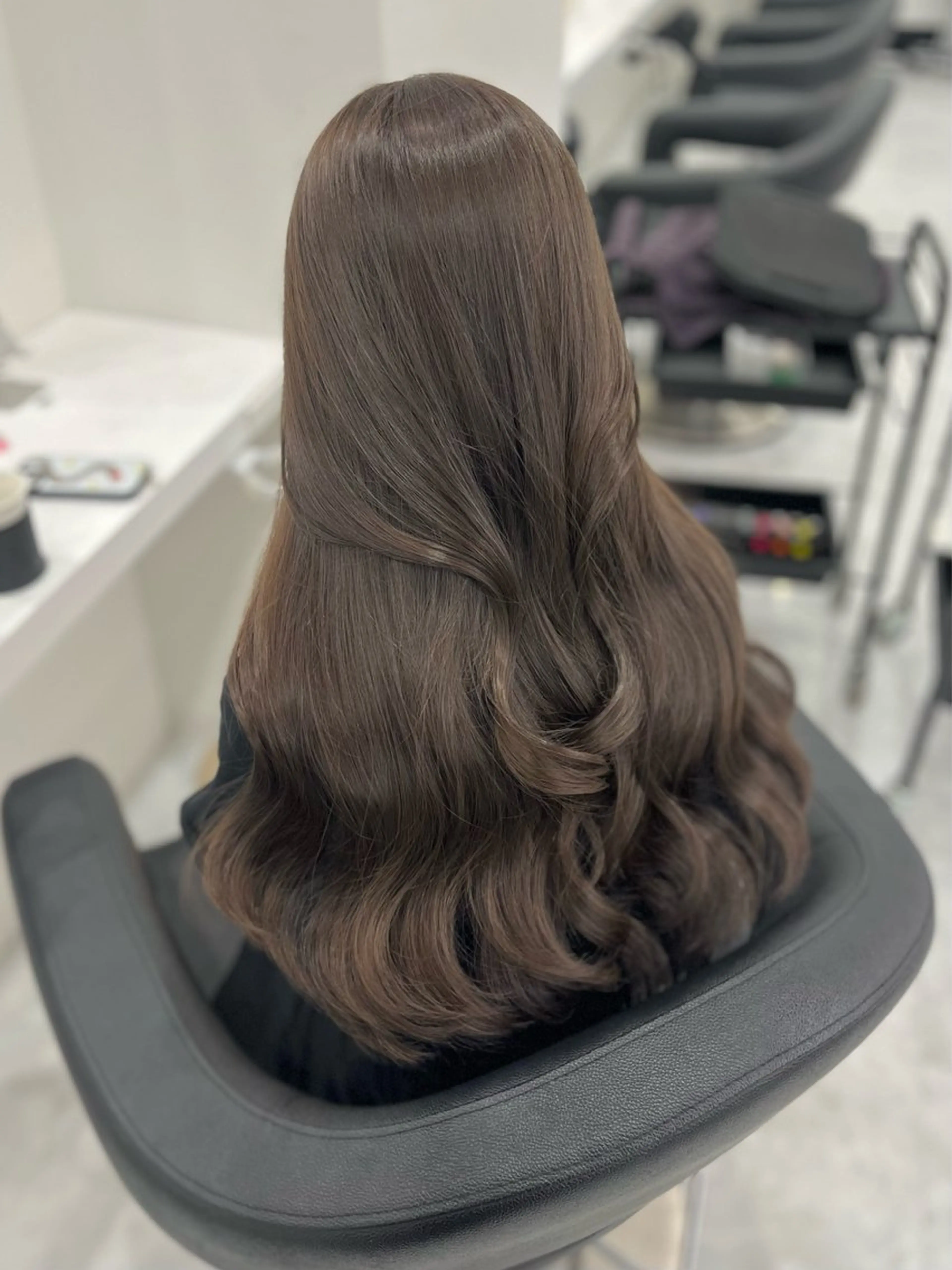 ロング カラー SALOWIN 宇田川店所属・ブリーチなしトレンド SHUSAKUのヘアスタイル