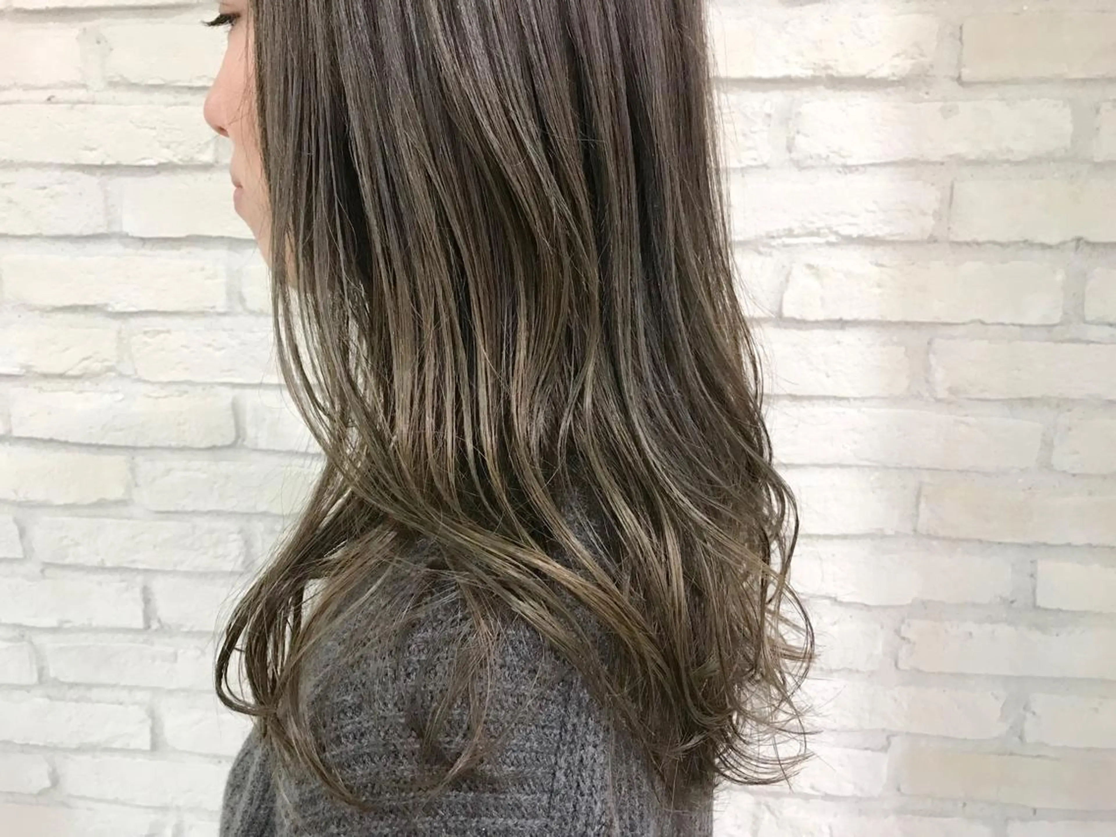 ロング カラー 外国人風カラー 横浜🍒カット エクステ／RIEのヘアスタイル