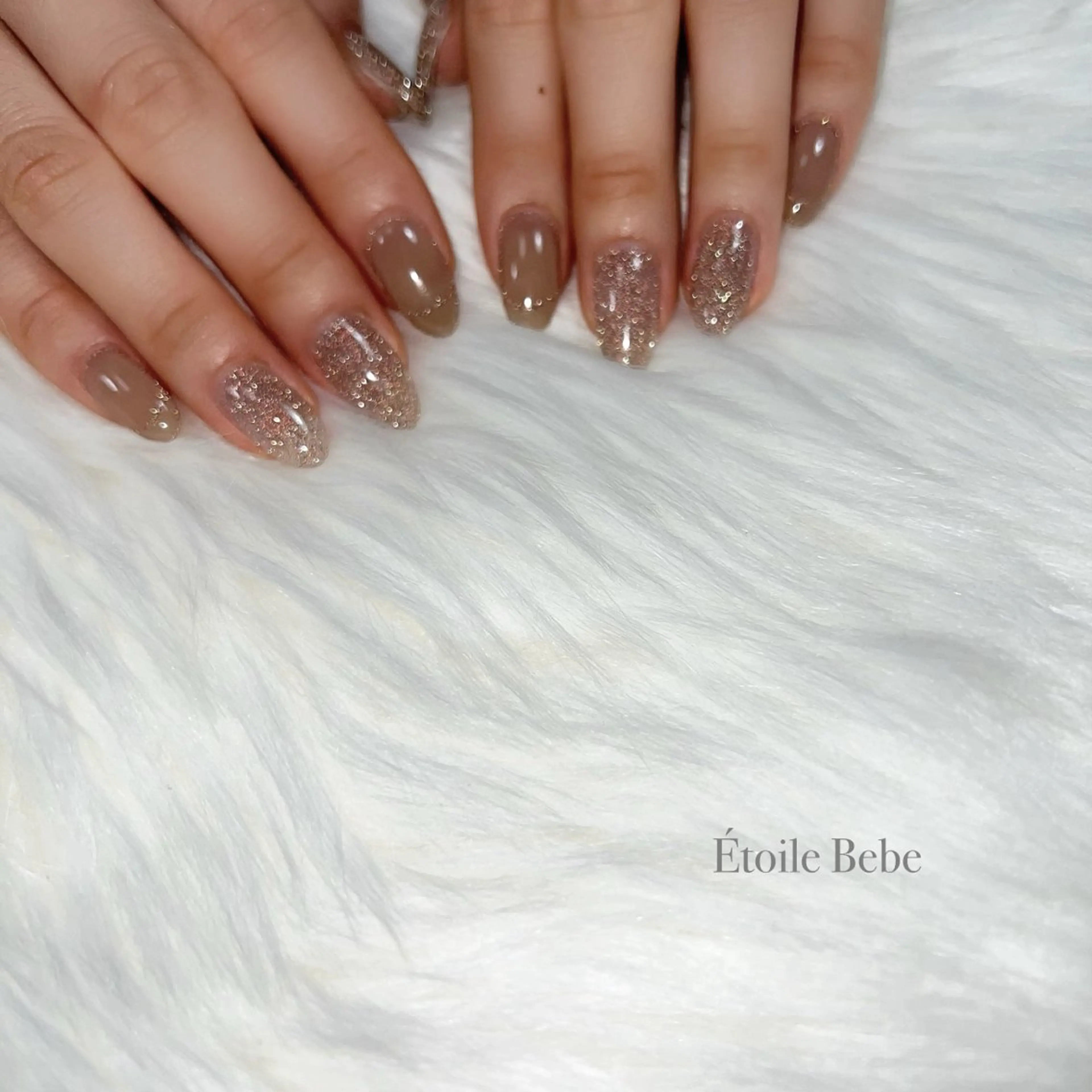 ネイル ニュアンスネイル Étoile Bebeのネイルデザイン