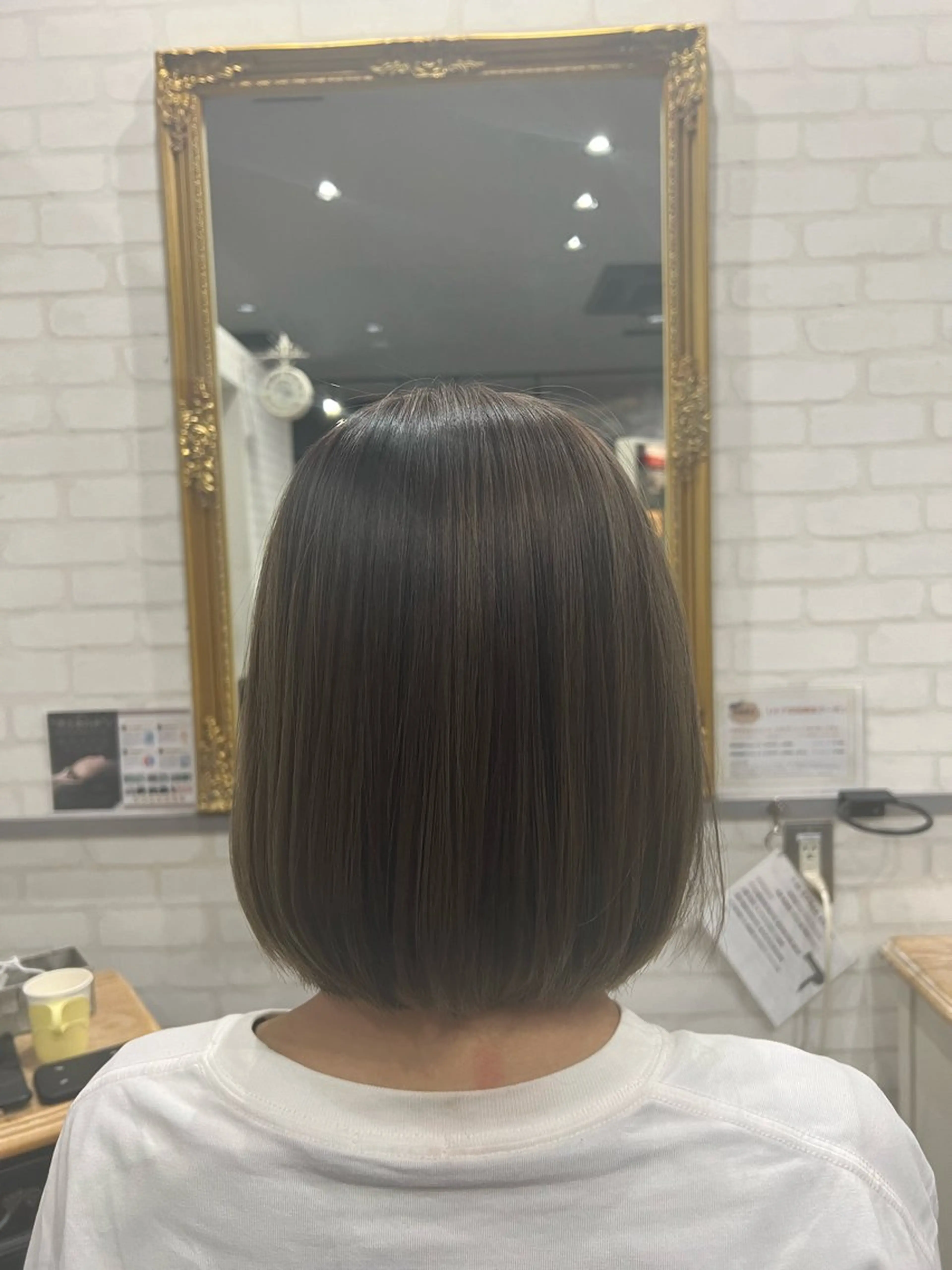 ダメージレス艶カラー＋トリートメントの写真