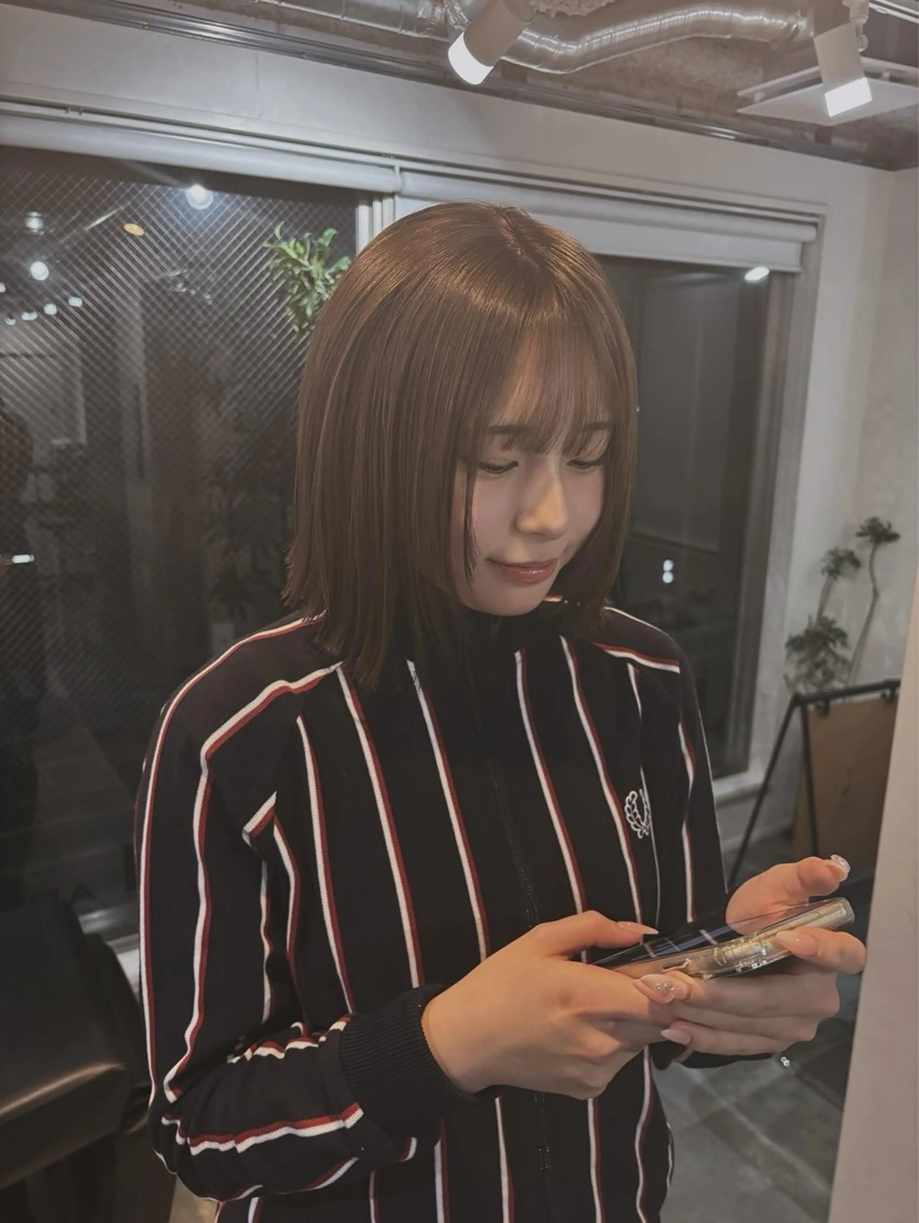 ミディアム カット ヘアカラー トリートメント ｈａｉｒ ｓｔｕｄｉｏ Ｚｅｎ　～ａｄｖａｎｃｅ～所属・レイヤー/京都駅前 /メンズ/平岡のヘアスタイル