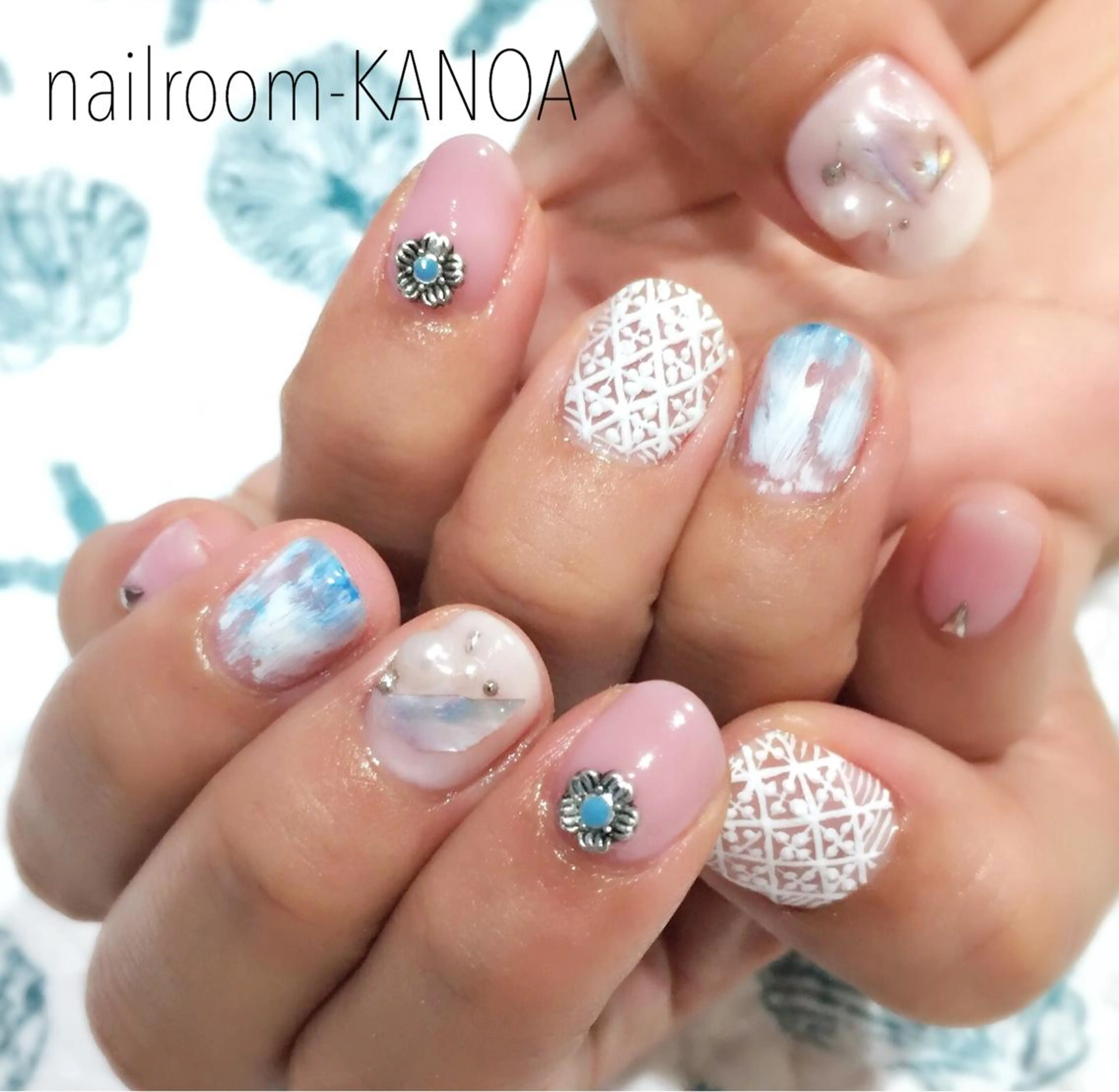 ネイル ピンク nailroom- KANOAのネイルデザイン