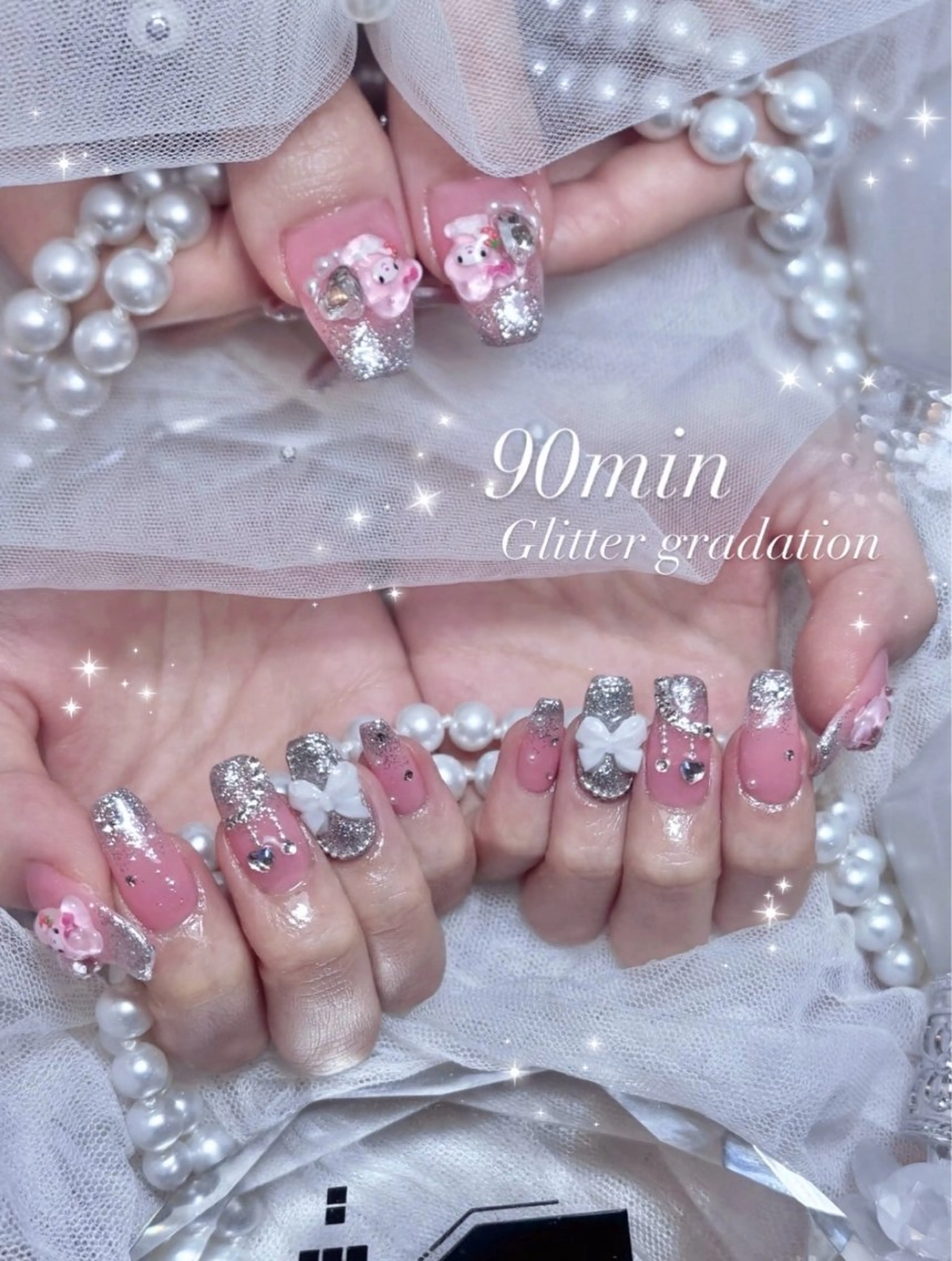 ネイル ハンドネイル Yudia🎀 Momokaのネイルデザイン