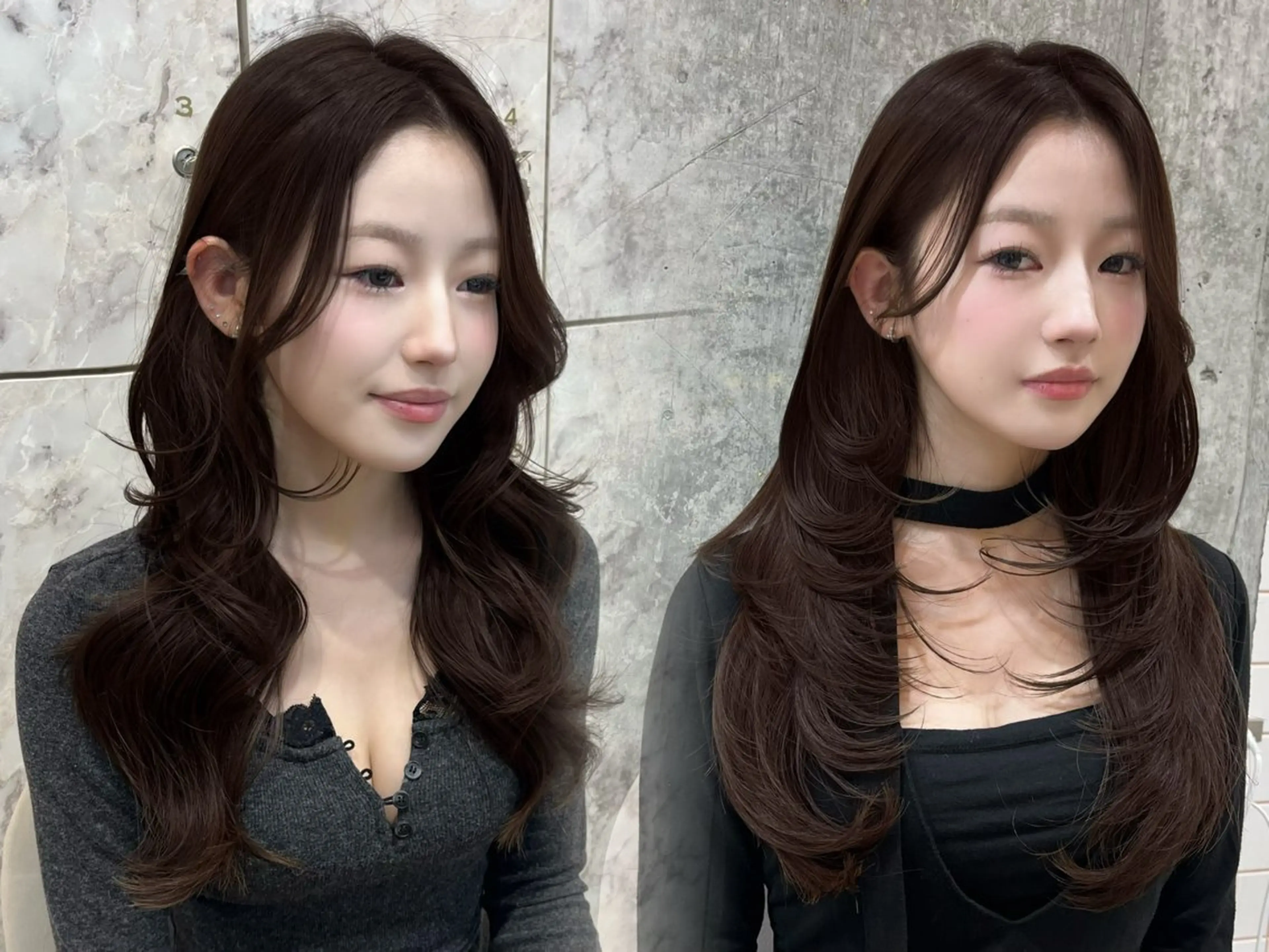 ロング カット ヘアカラー sea shinjuku所属・レイヤーカット 新宿🤍Maiのヘアスタイル