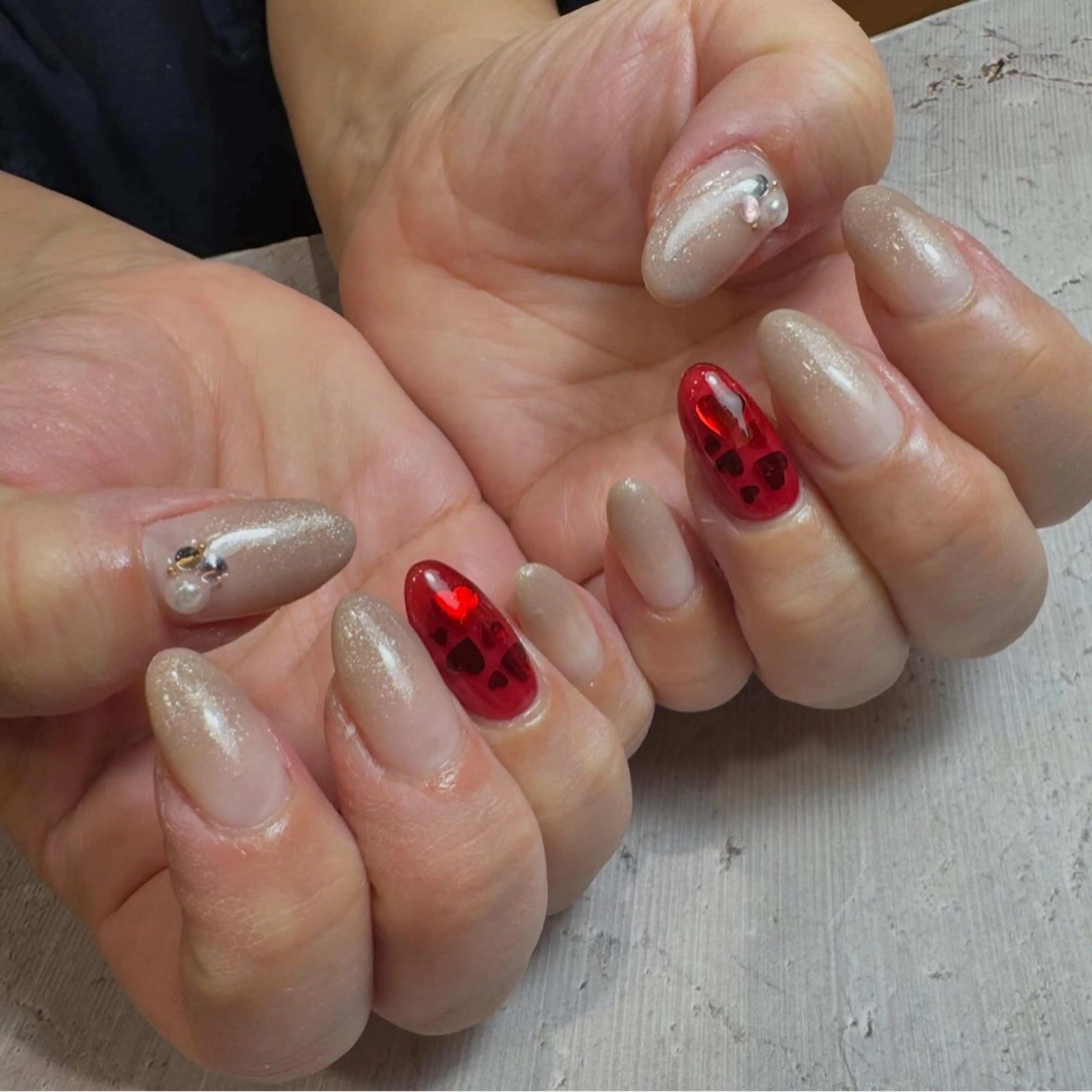 ネイル ハンドネイル nail&eyelash mate所属・京都/東向日/桂 ayumiのネイルデザイン