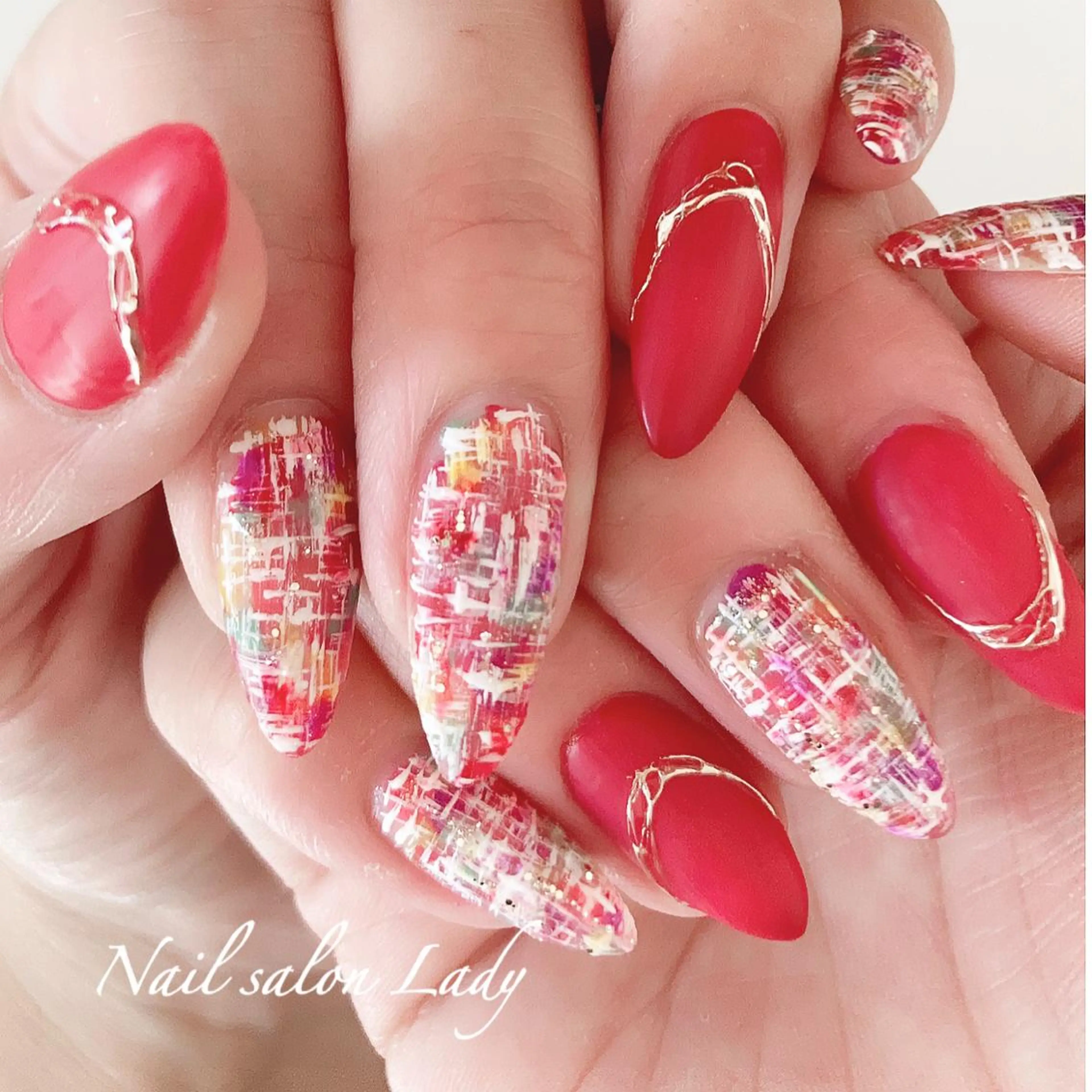 ネイル ハンドネイル Nail salon Ladyのネイルデザイン