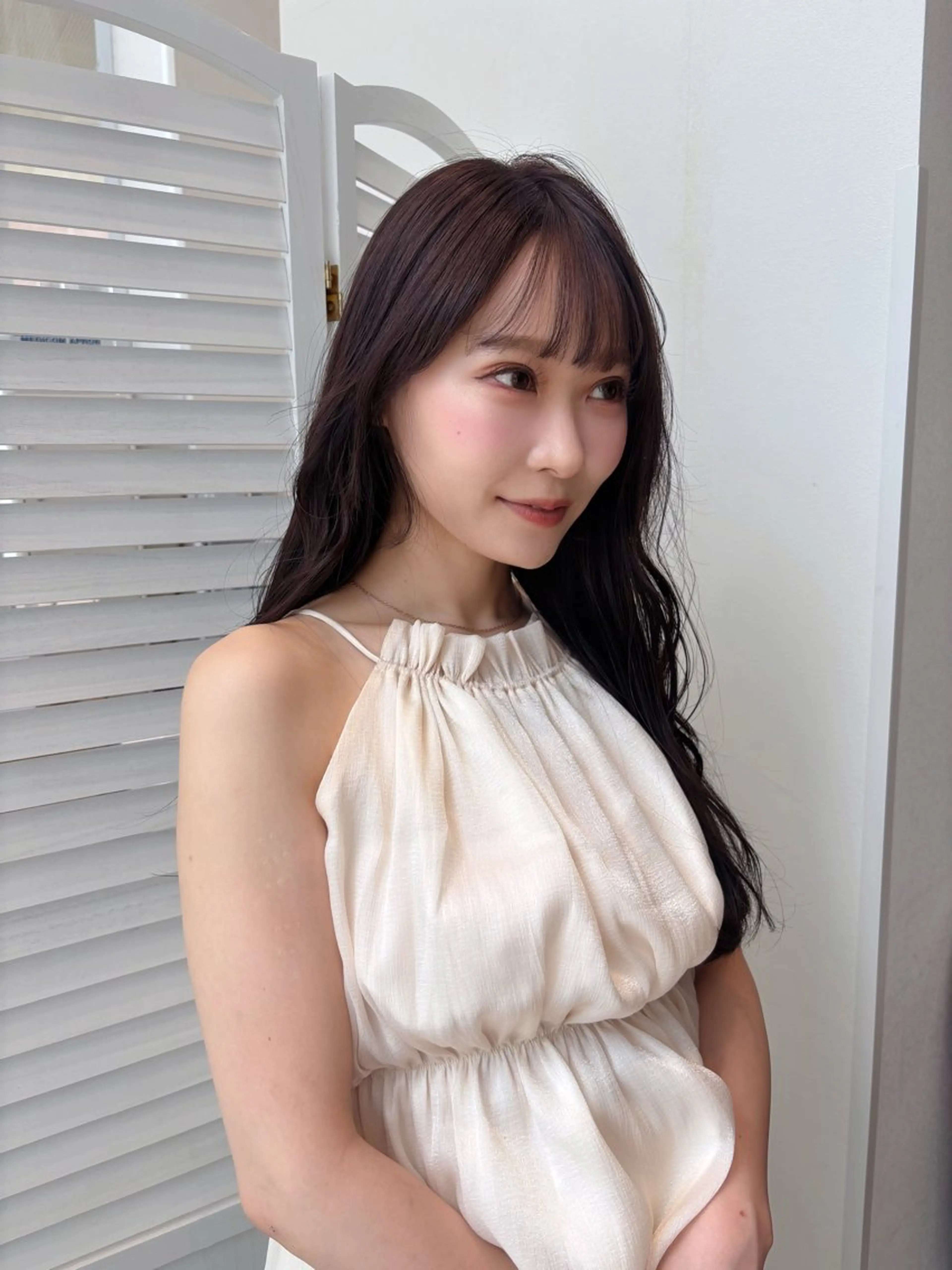 ロング カラー ブラウンカラー カット ヘアカラー ktwo☆ 暗艶髪☆姫野琳のヘアスタイル