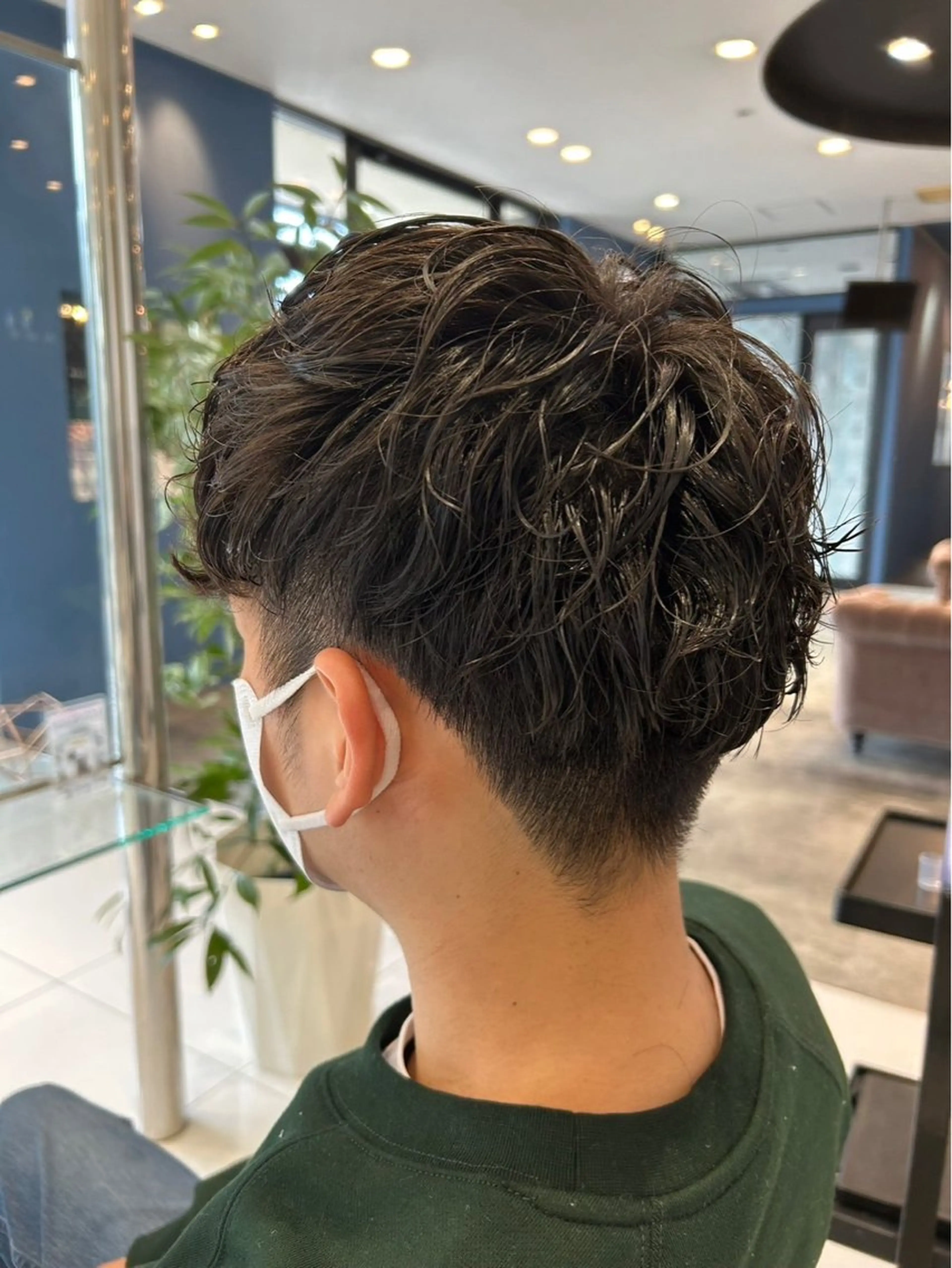 ショート メンズカット¥0婦中 カットモデル大上聖矢のヘアスタイル