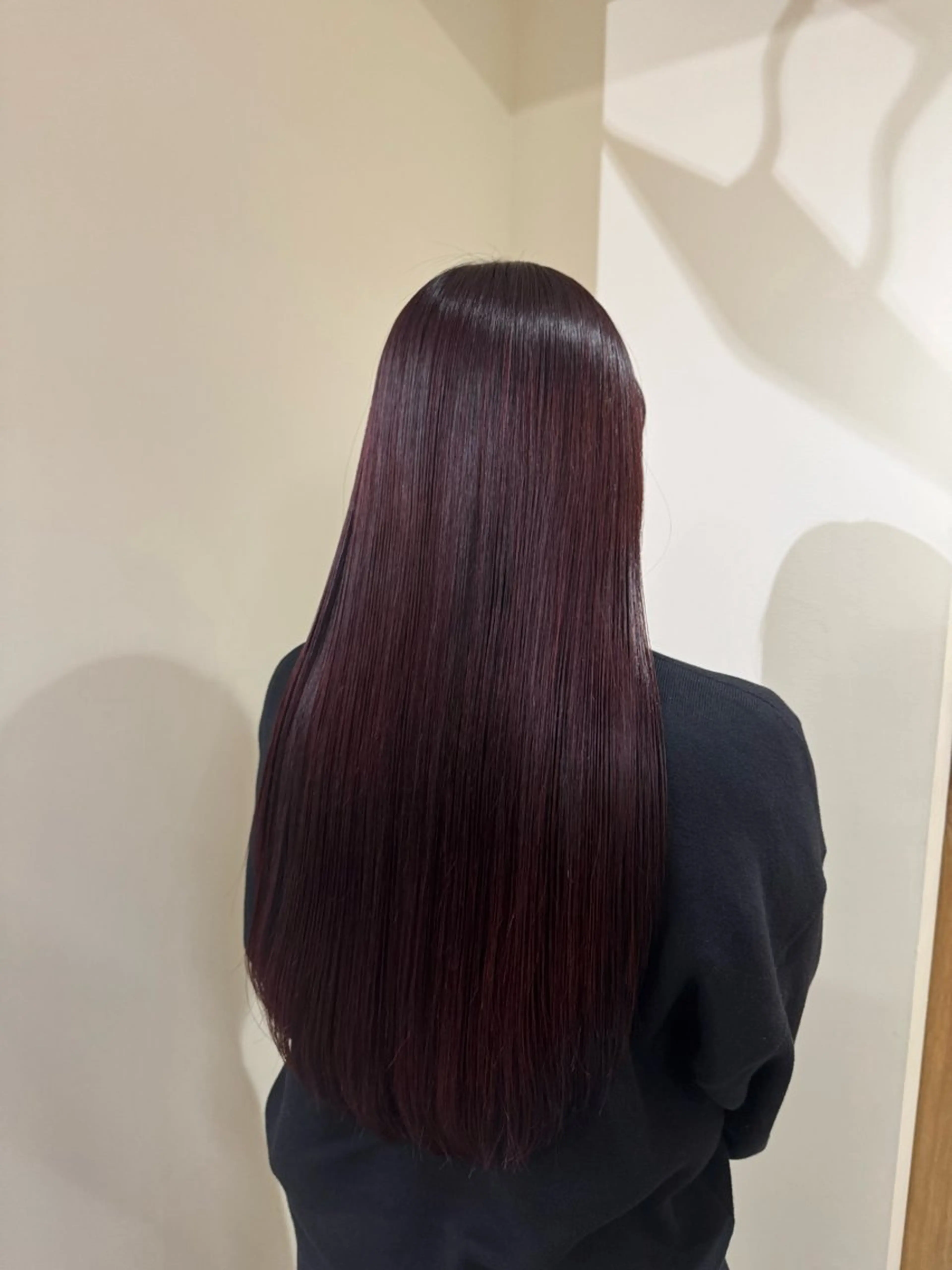 ロング カラー ヘアカラー トリートメント ゆ う あのヘアスタイル