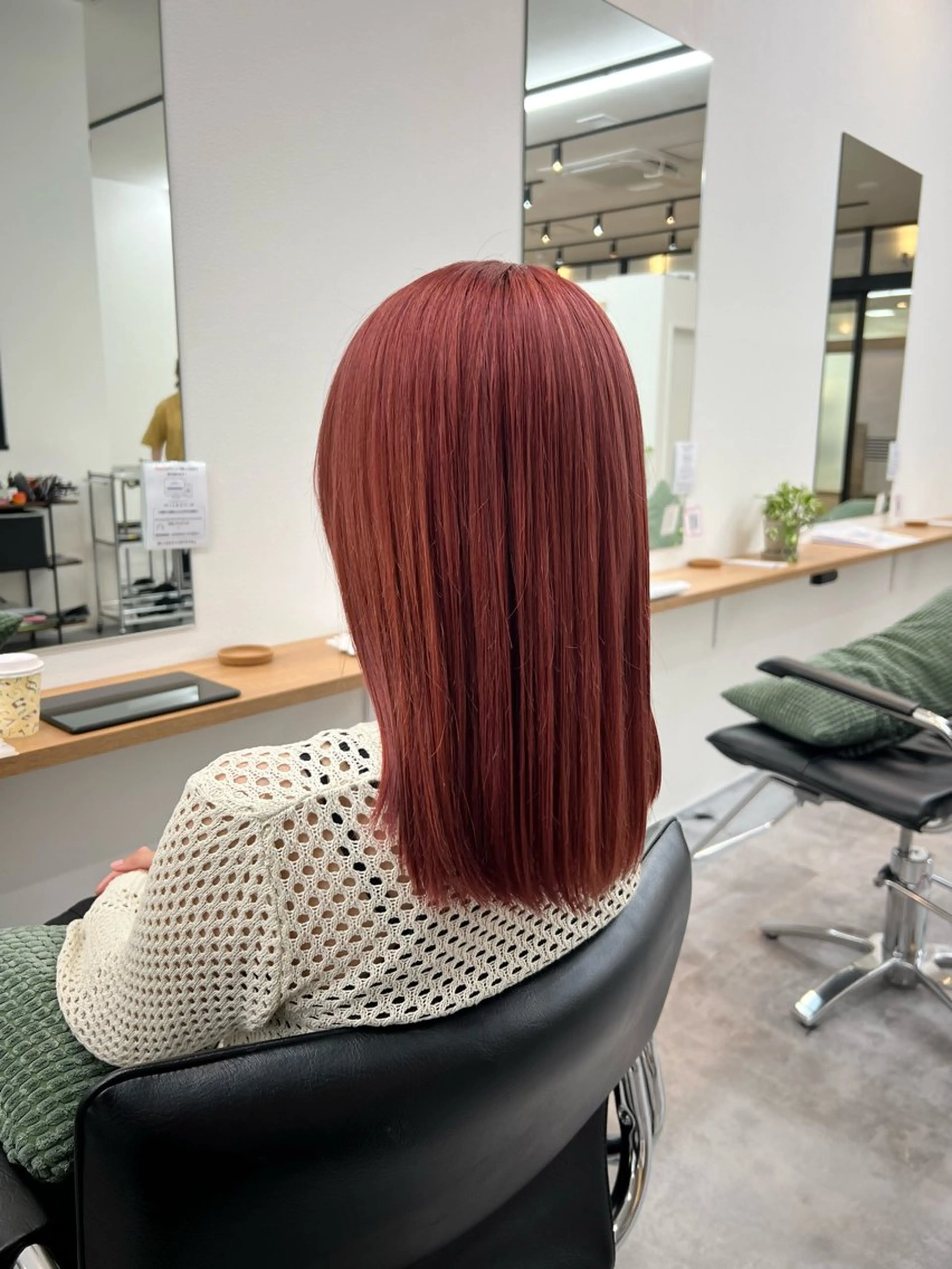 カラー オレンジ オレンジピンク ピンクカラー ✨NOMAD印西✨ 黒川勇輝のヘアスタイル