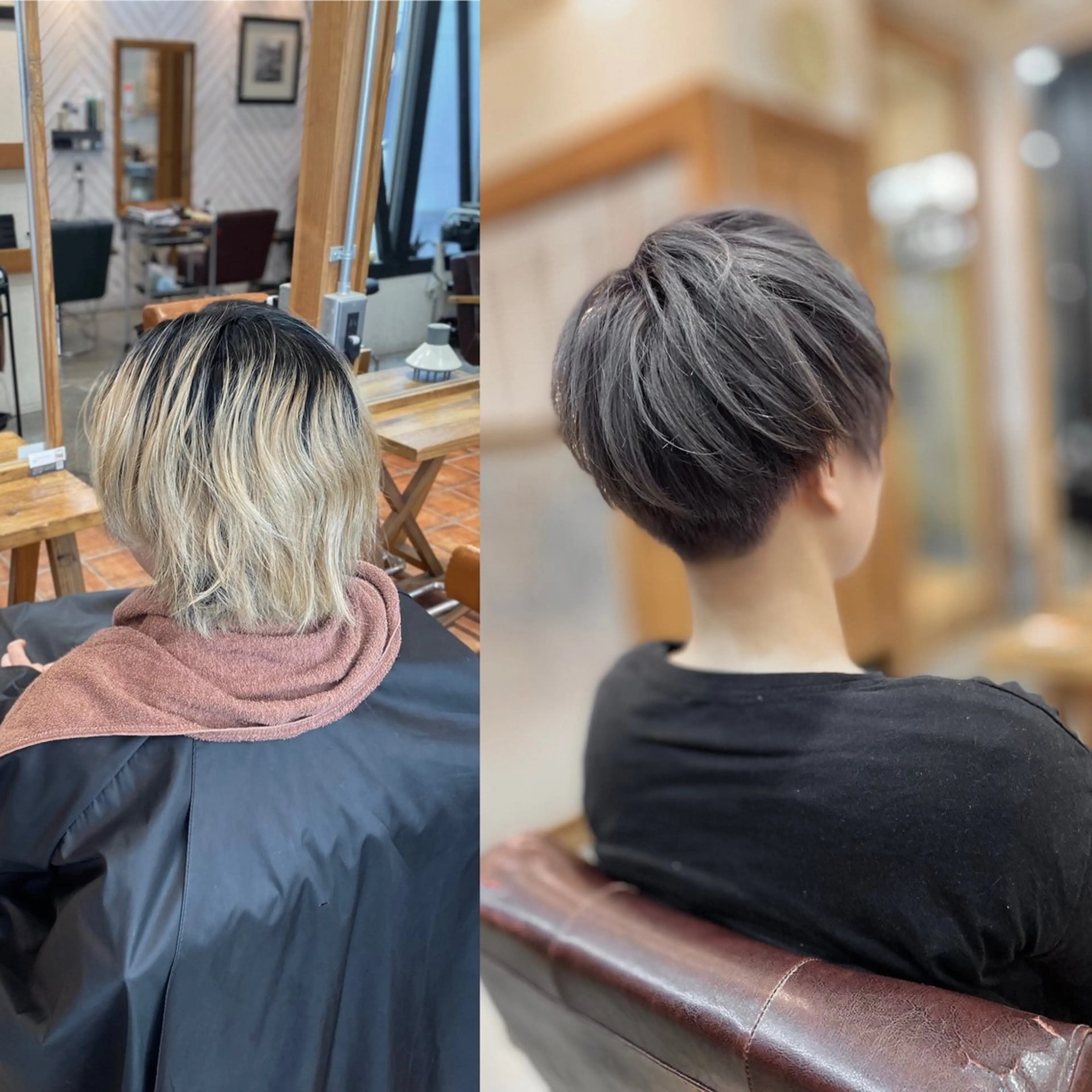 ショート カット ヘアカラー 木村丈晴✂️ご来店 お待ちしてます😊のヘアスタイル