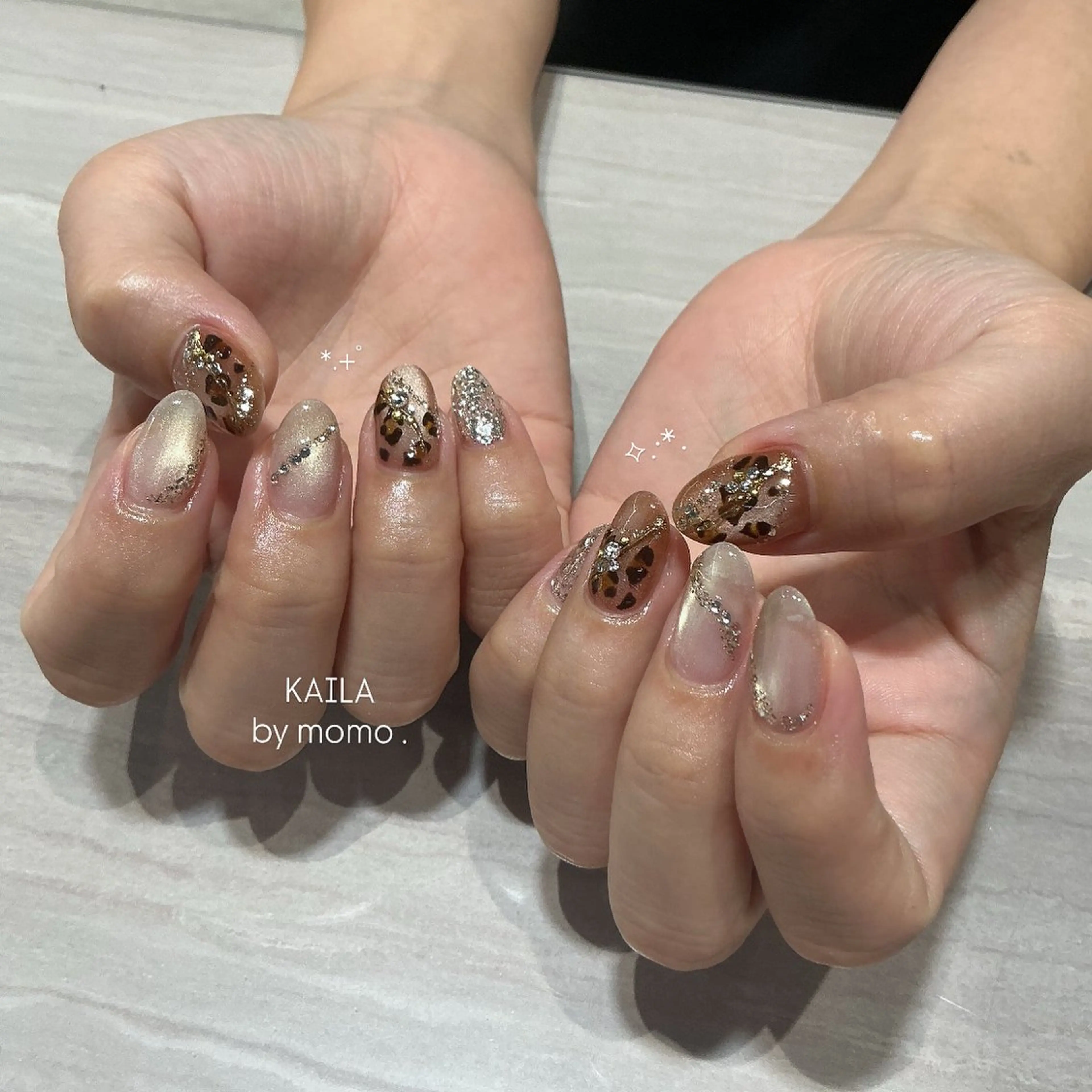 ネイル ハンドネイル KAILA momo.のネイルデザイン