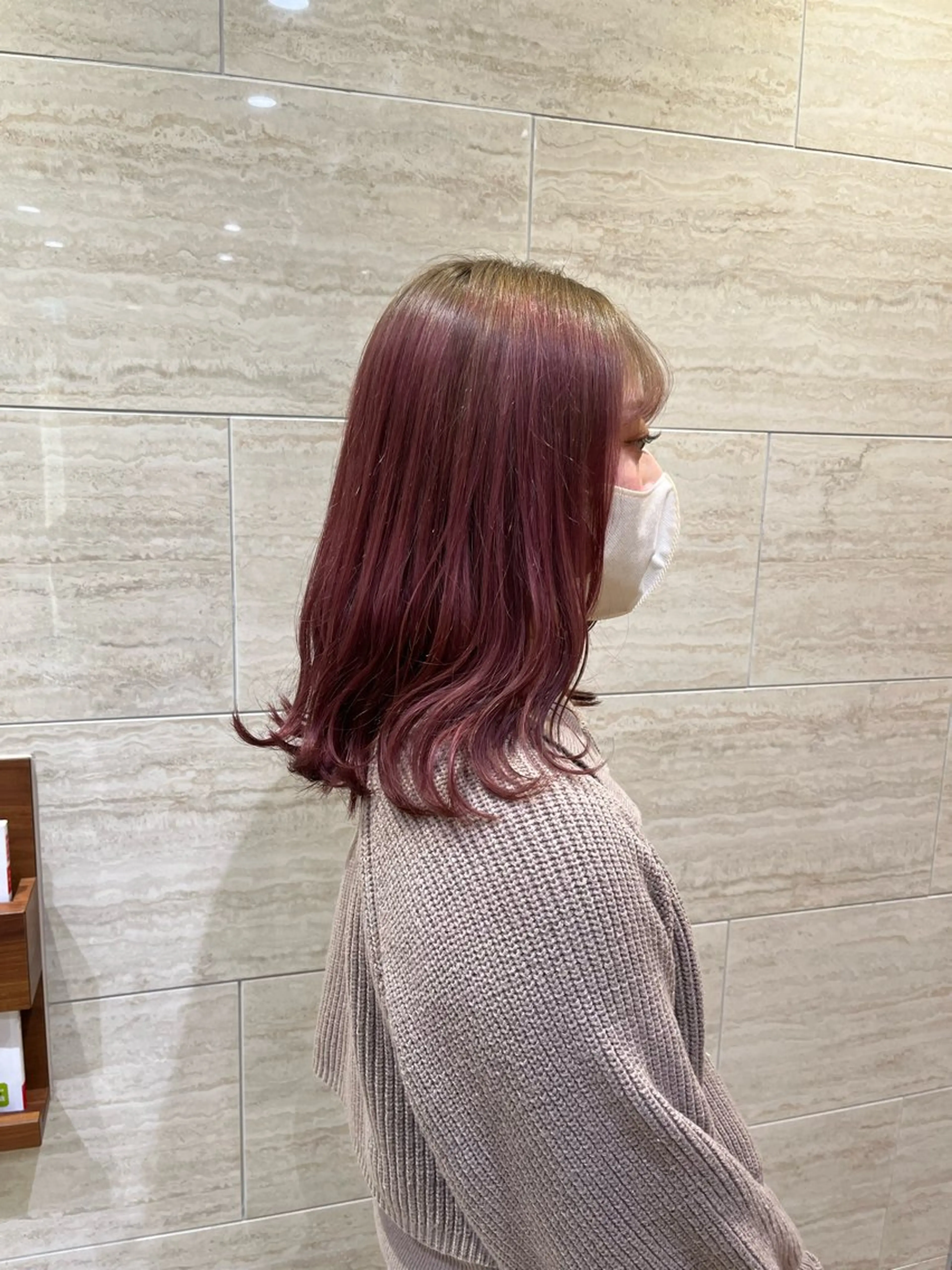 ミディアム 河崎 祐矢のヘアスタイル