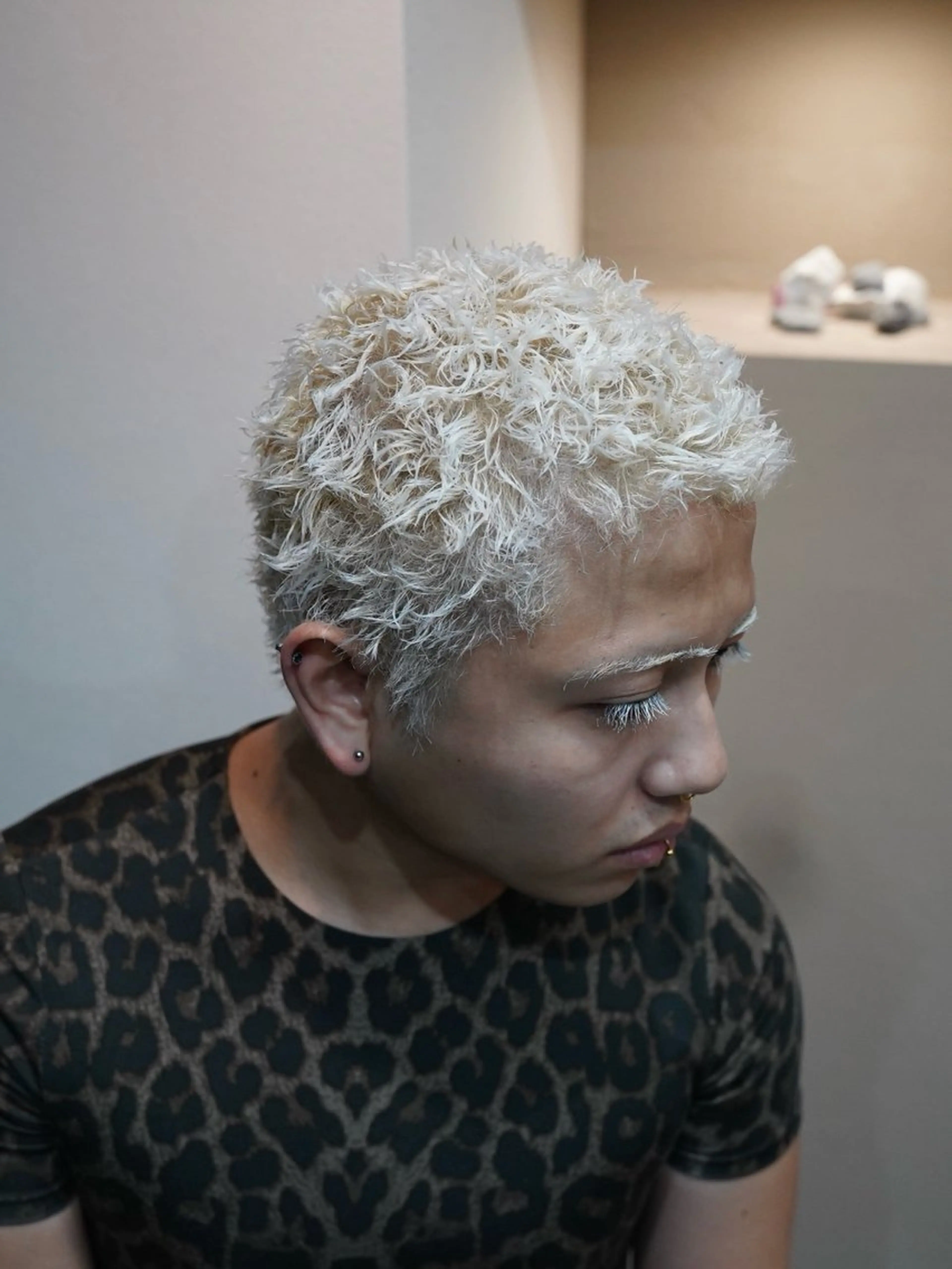 メンズ カット ヘアカラー パーマ STAND/ YUOO💈のヘアスタイル