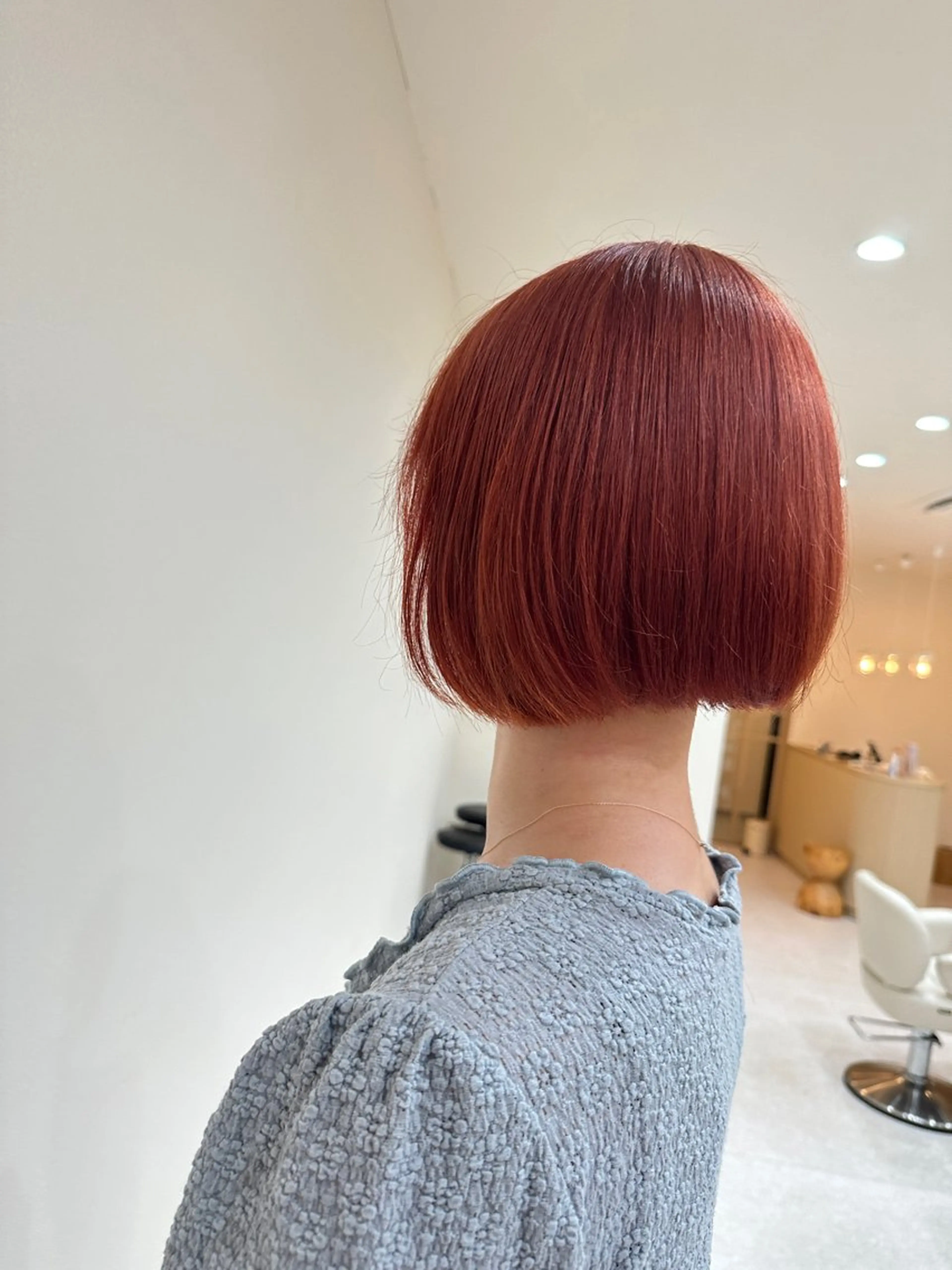 ショート カラー レイヤー/ショート 新潟/阿部萌花🎀のヘアスタイル